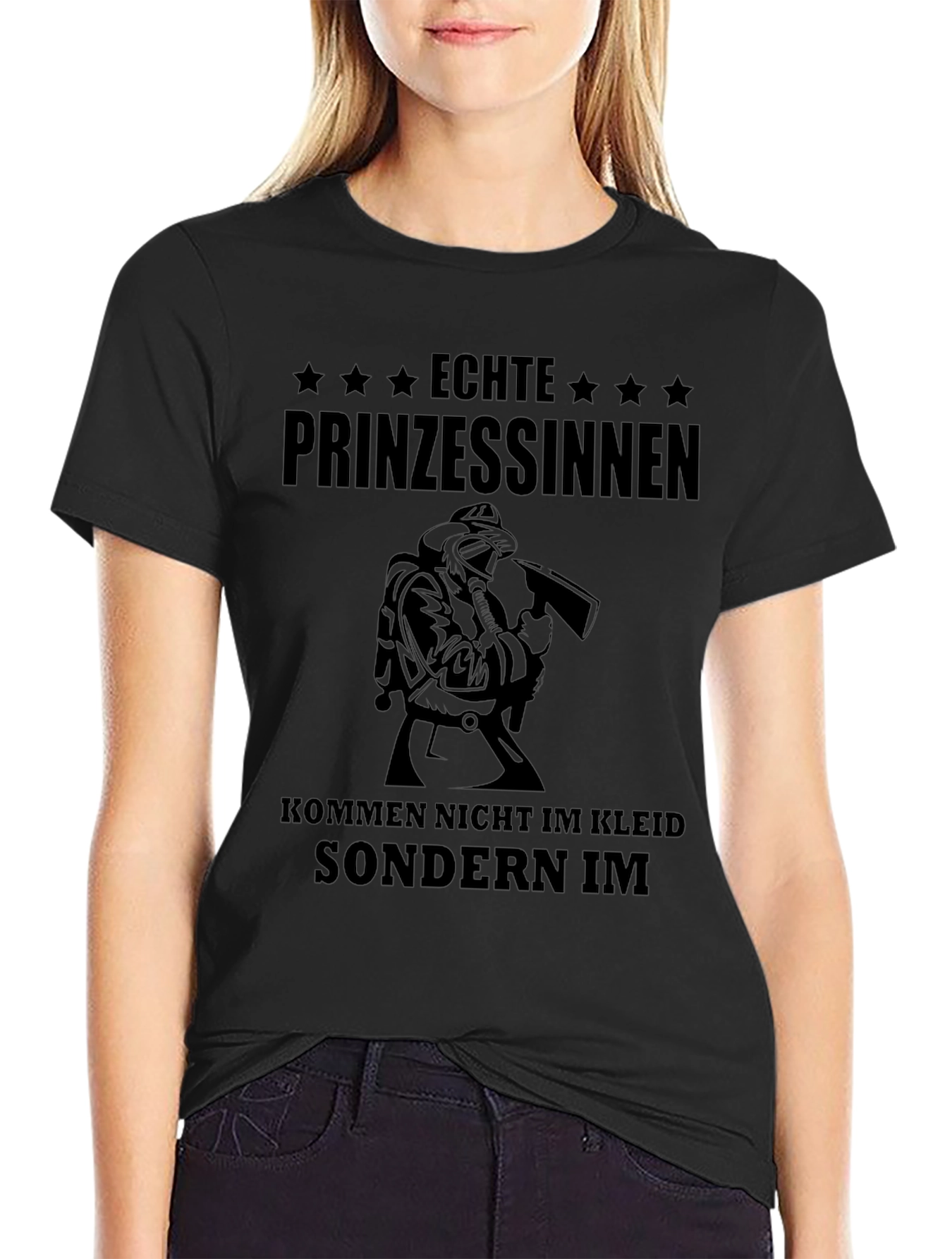 Echte Prinzessinnen Firefighter T-Shirt