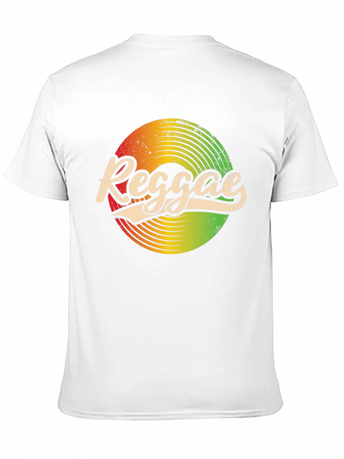 Retro Reggae Record Graphic T-Shirt