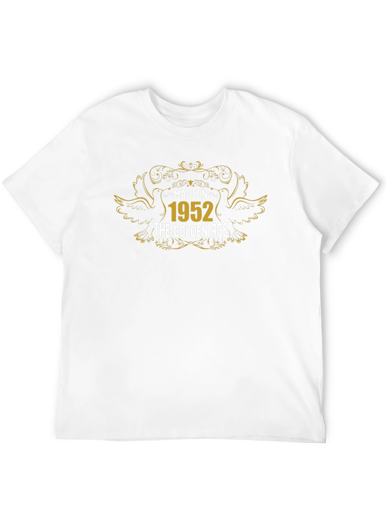 Made in 1952 Golden Age Black T-Shirt