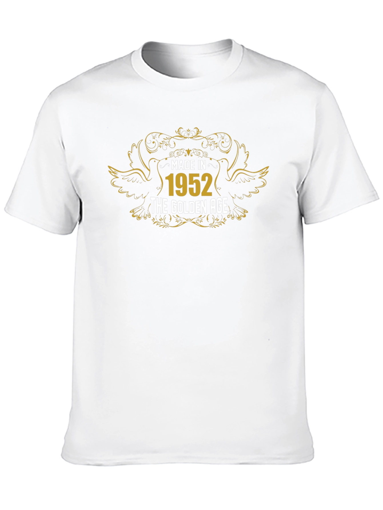 Made in 1952 Golden Age Black T-Shirt