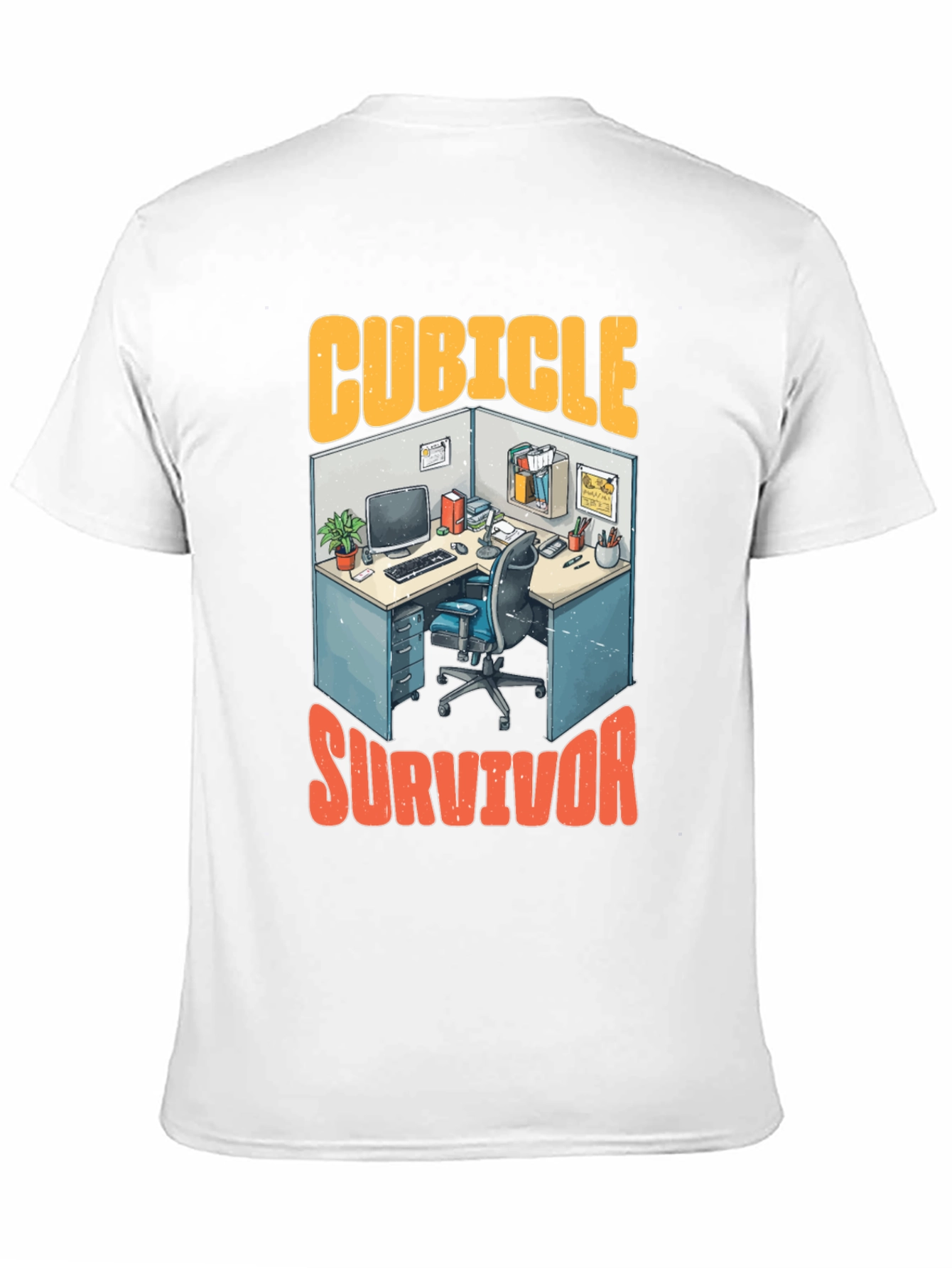 Cubicle Survivor Graphic T-Shirt