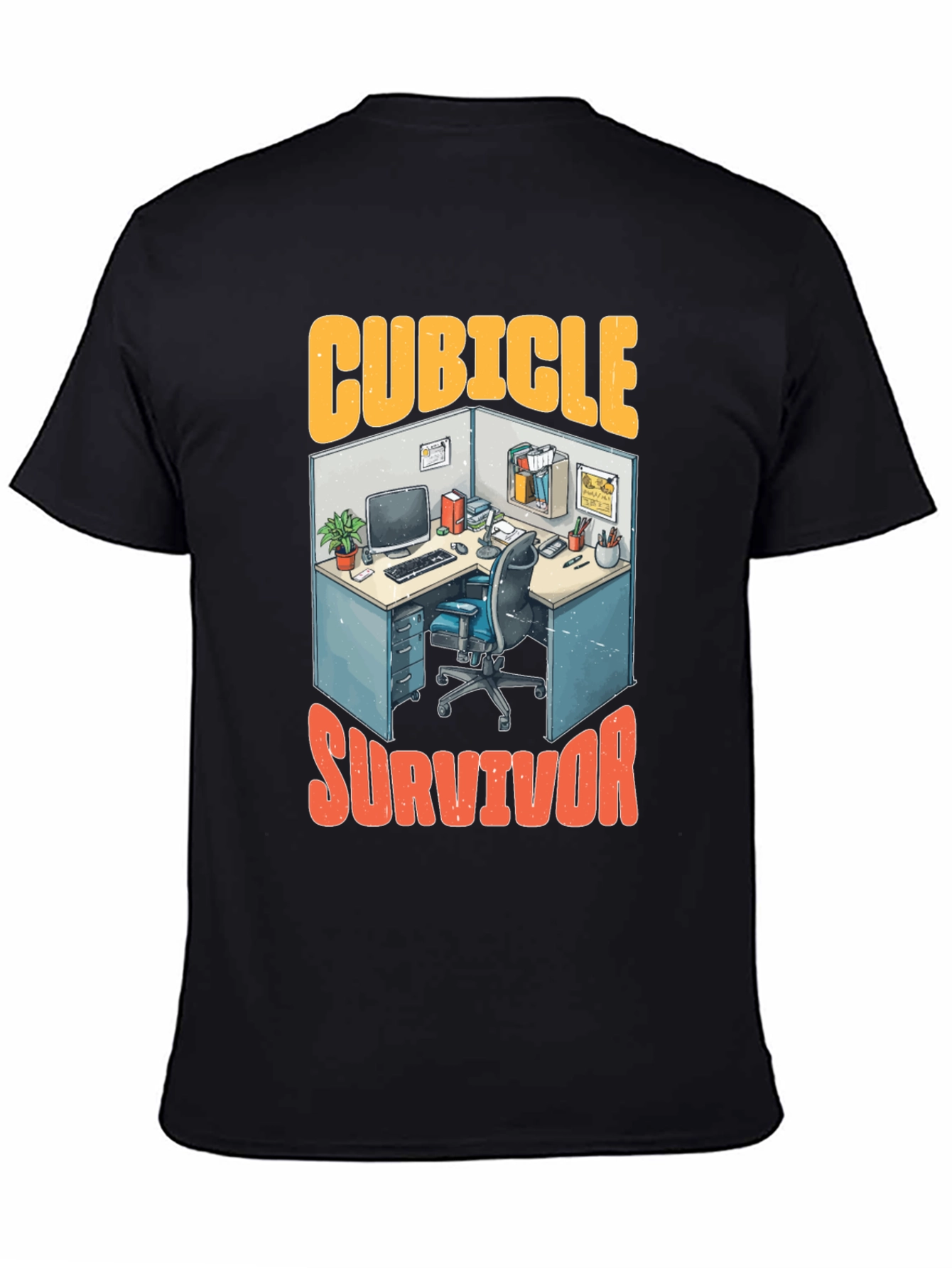 Cubicle Survivor Graphic T-Shirt