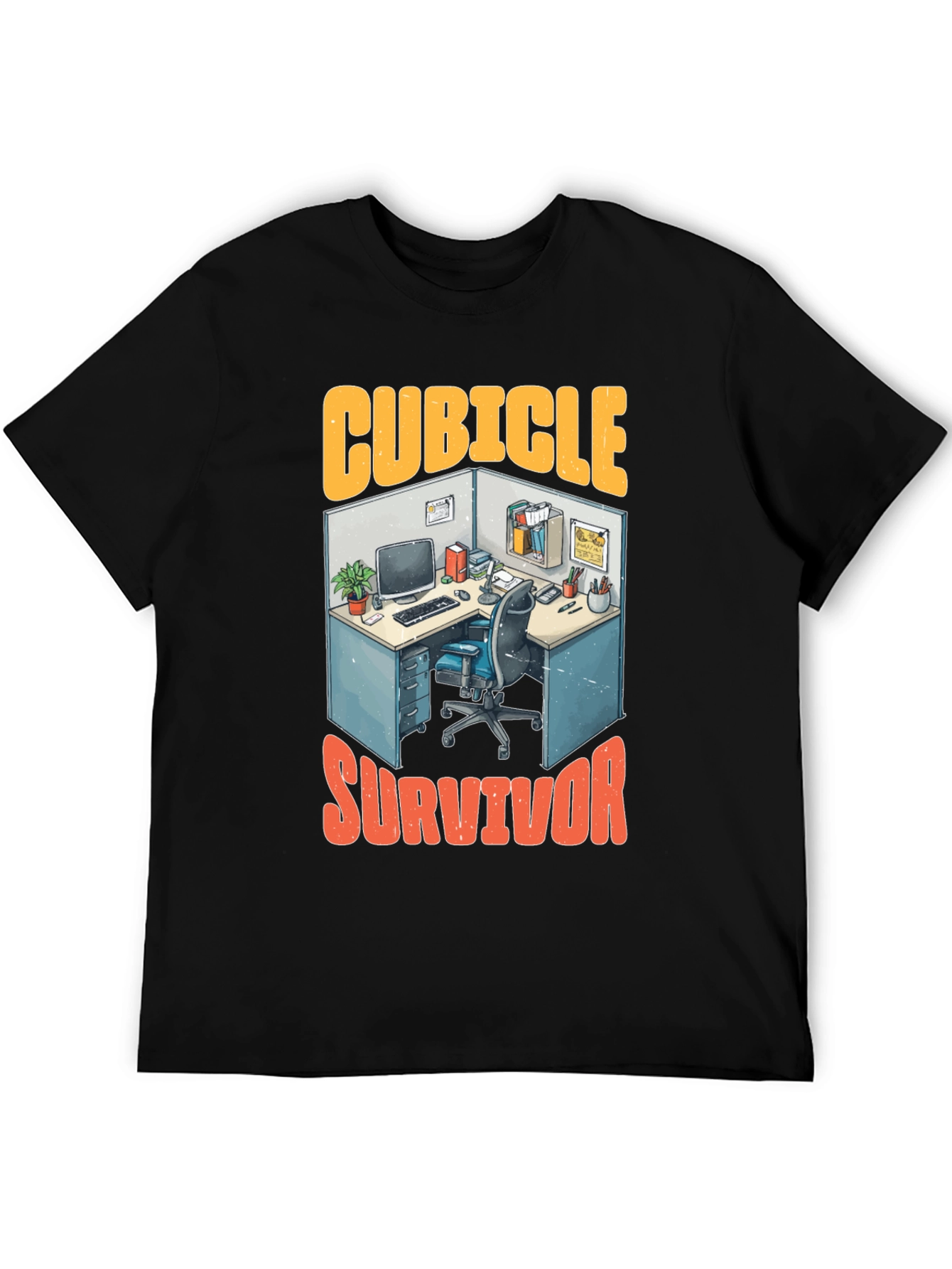 Cubicle Survivor Graphic T-Shirt