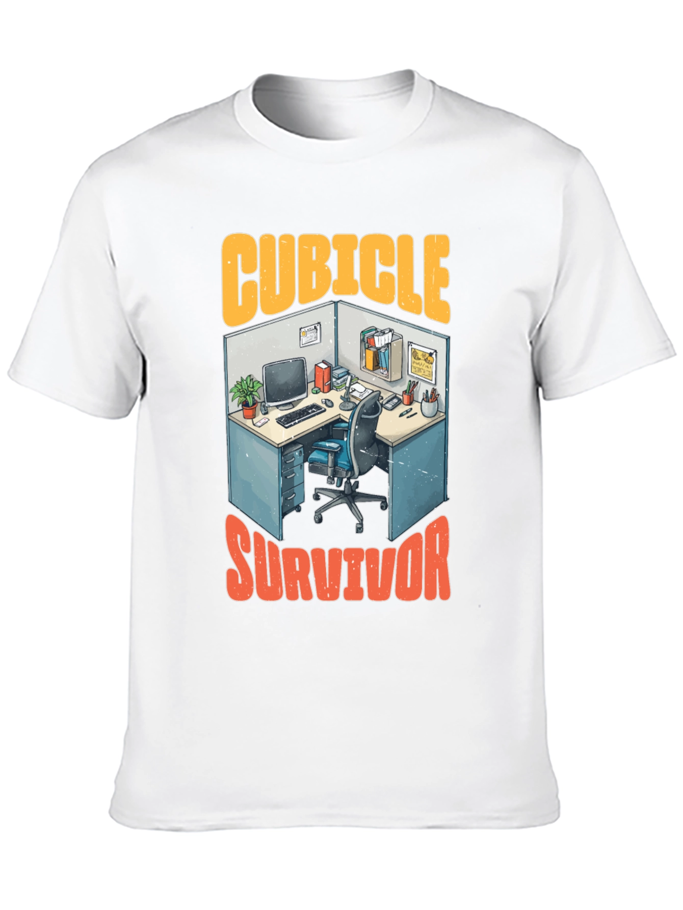 Cubicle Survivor Graphic T-Shirt