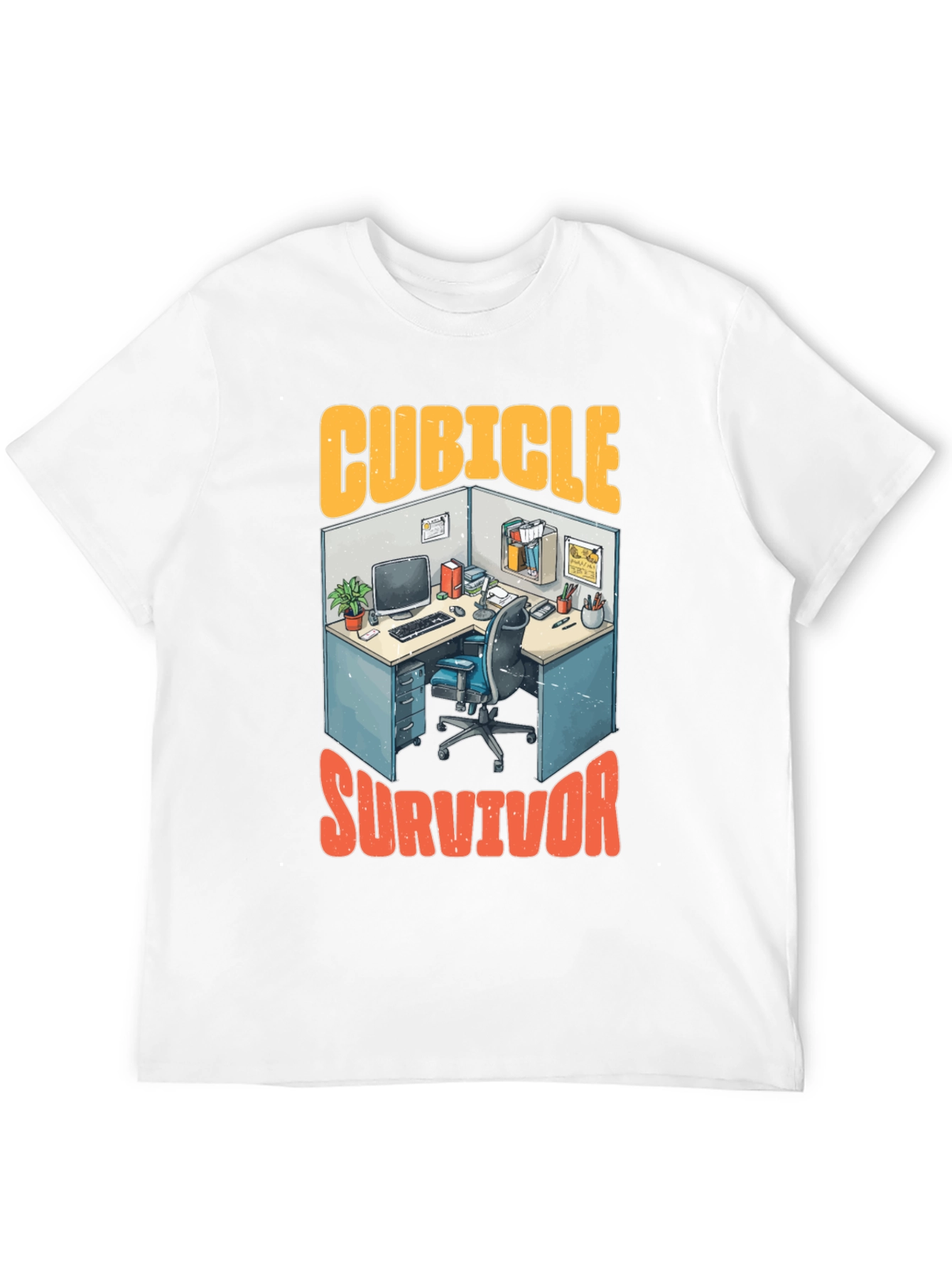 Cubicle Survivor Graphic T-Shirt