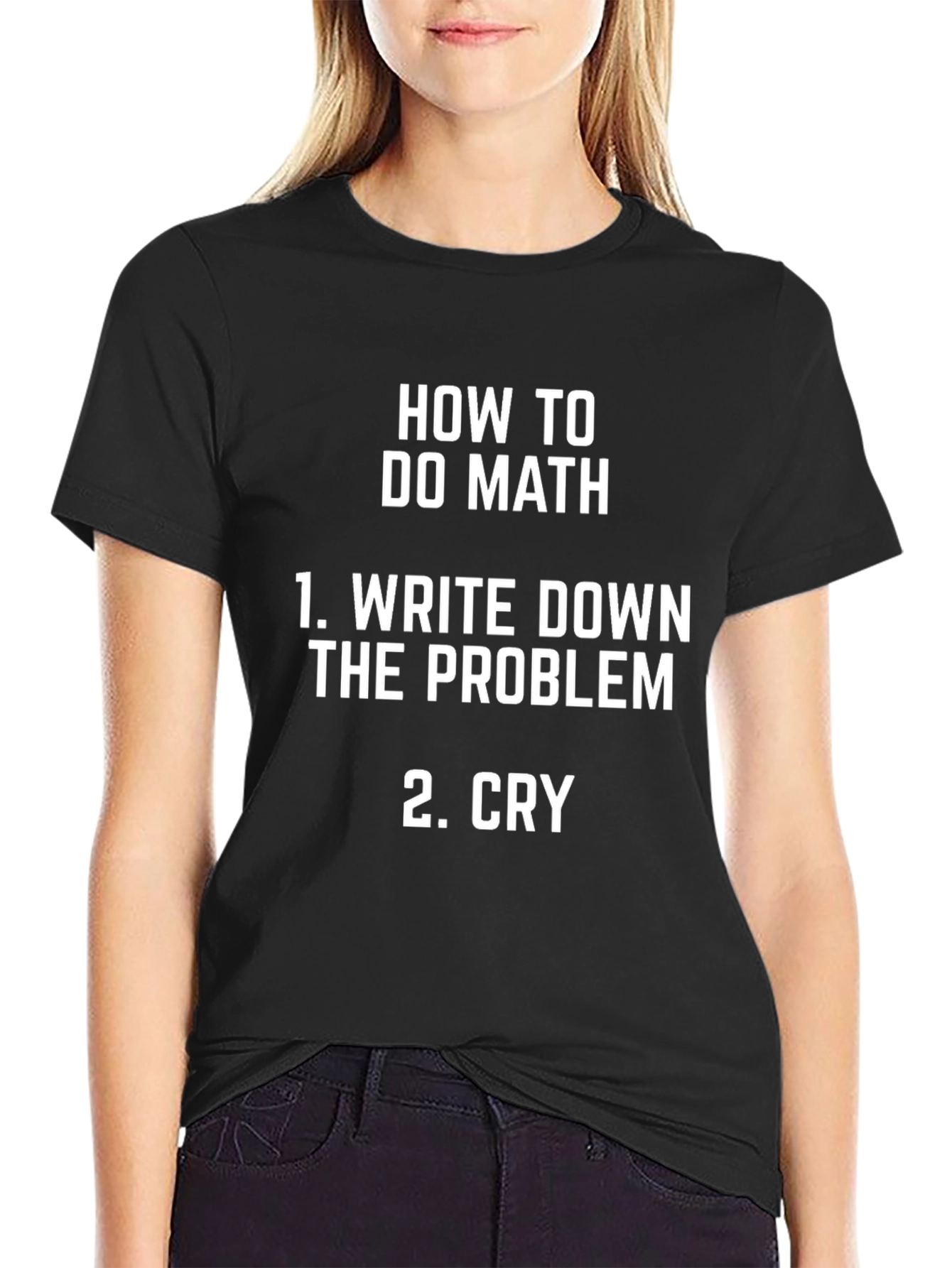 How to Do Math T-Shirt Funny Math Student Gift