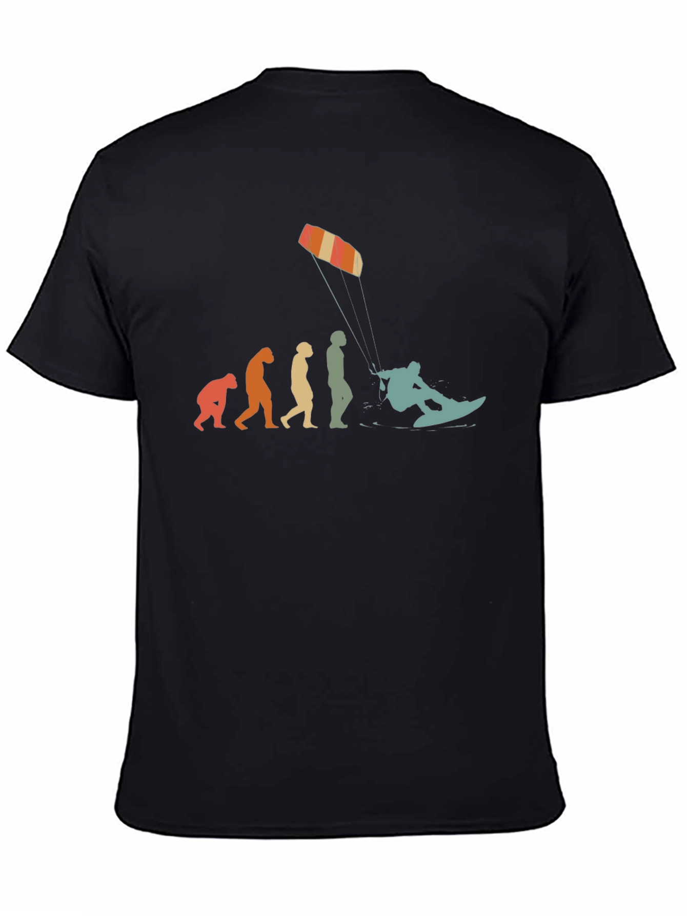 Kitesurfing Evolution Graphic Tee