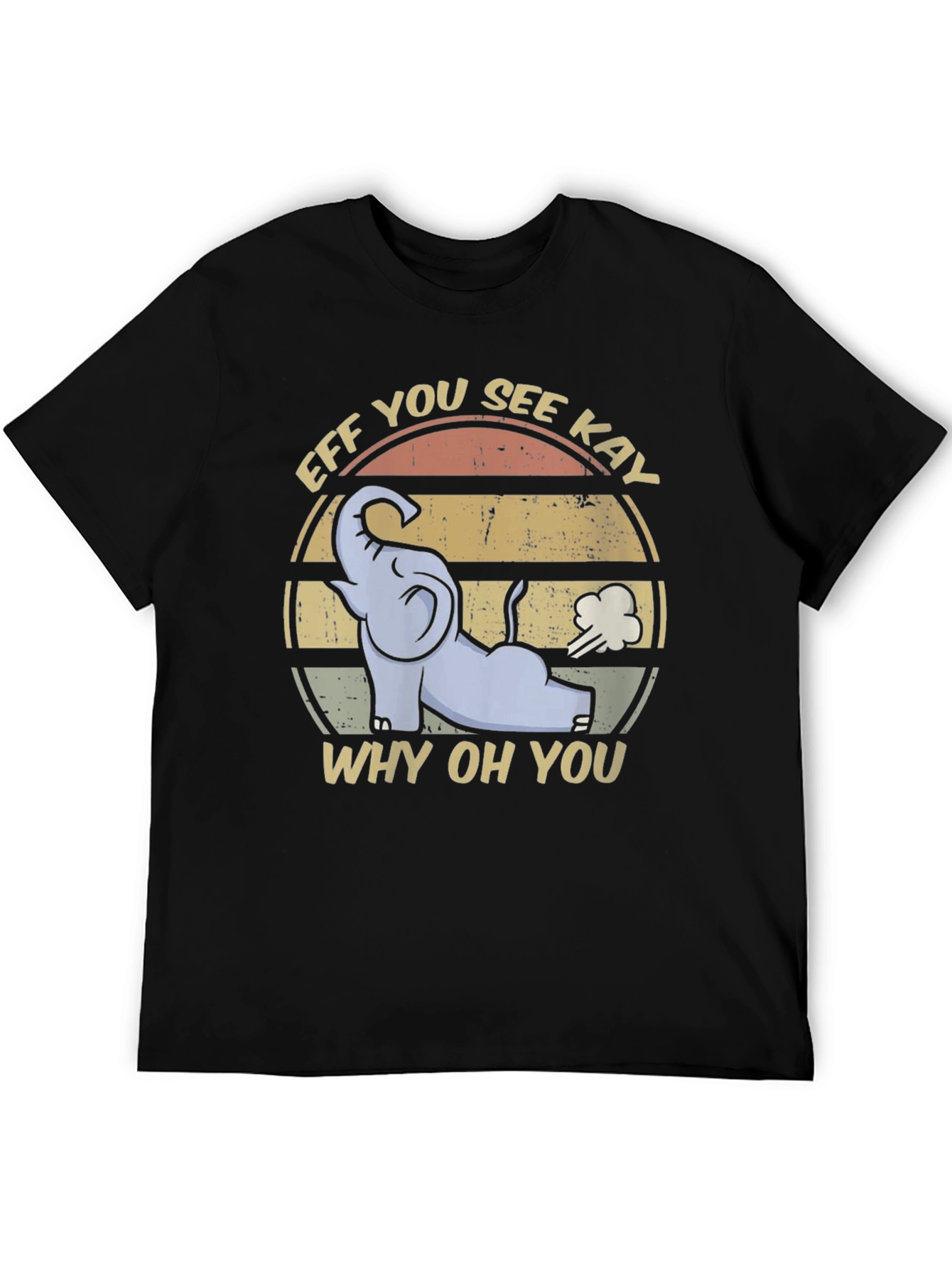 Eff You See Kay Funny Elephant T-Shirt