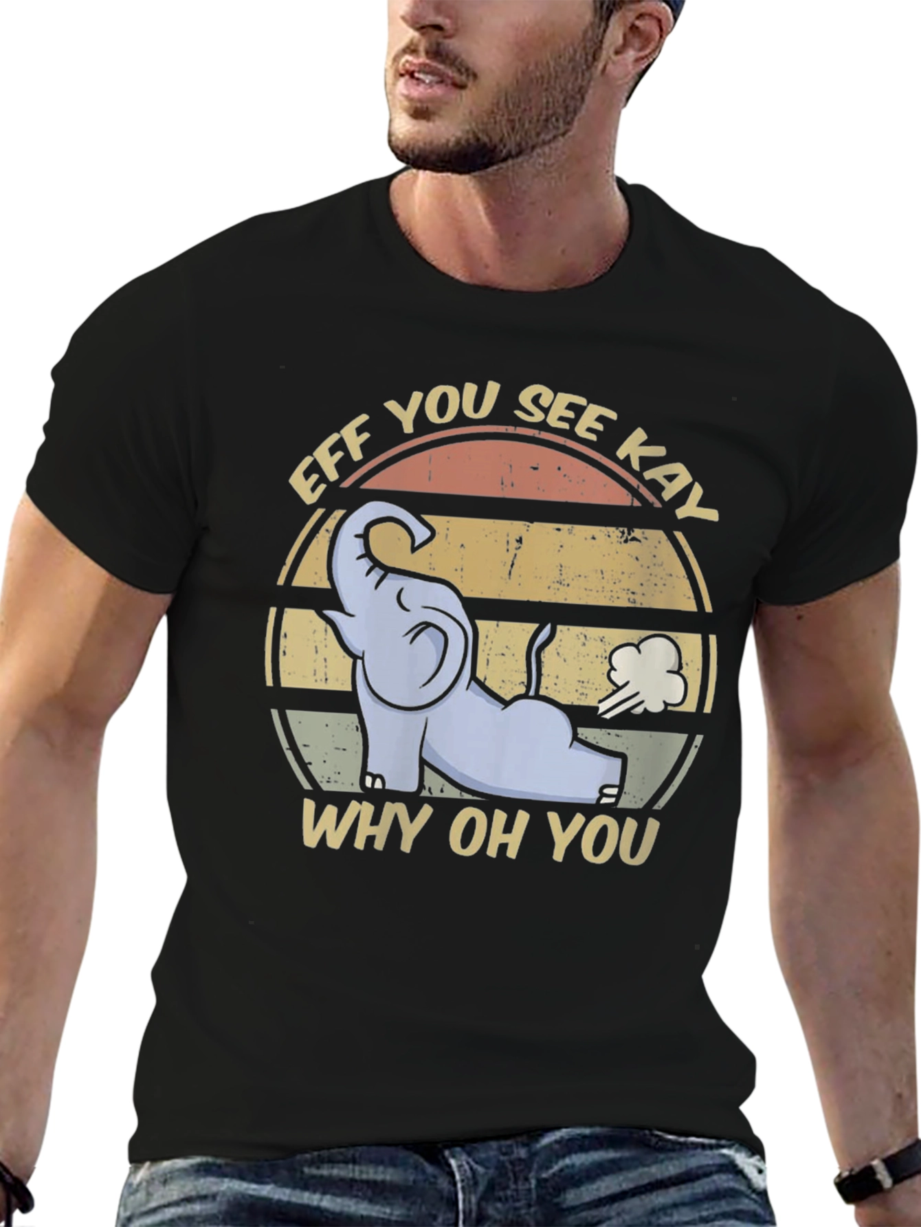 Eff You See Kay Funny Elephant T-Shirt