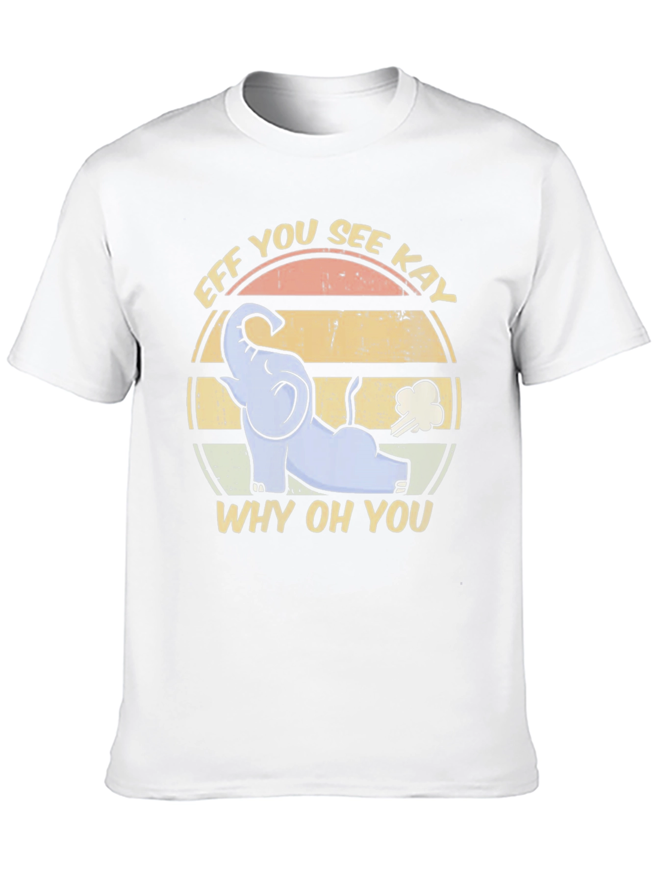 Eff You See Kay Funny Elephant T-Shirt