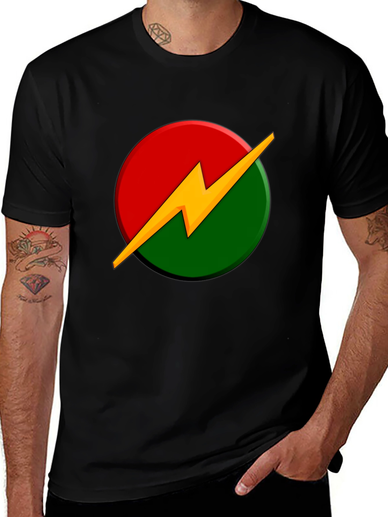 Retro Bolt T-Shirt - Bold Graphic Tee