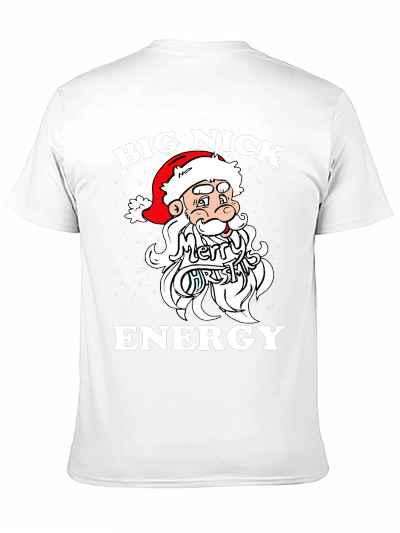 Big Nick Energy Santa T-Shirt