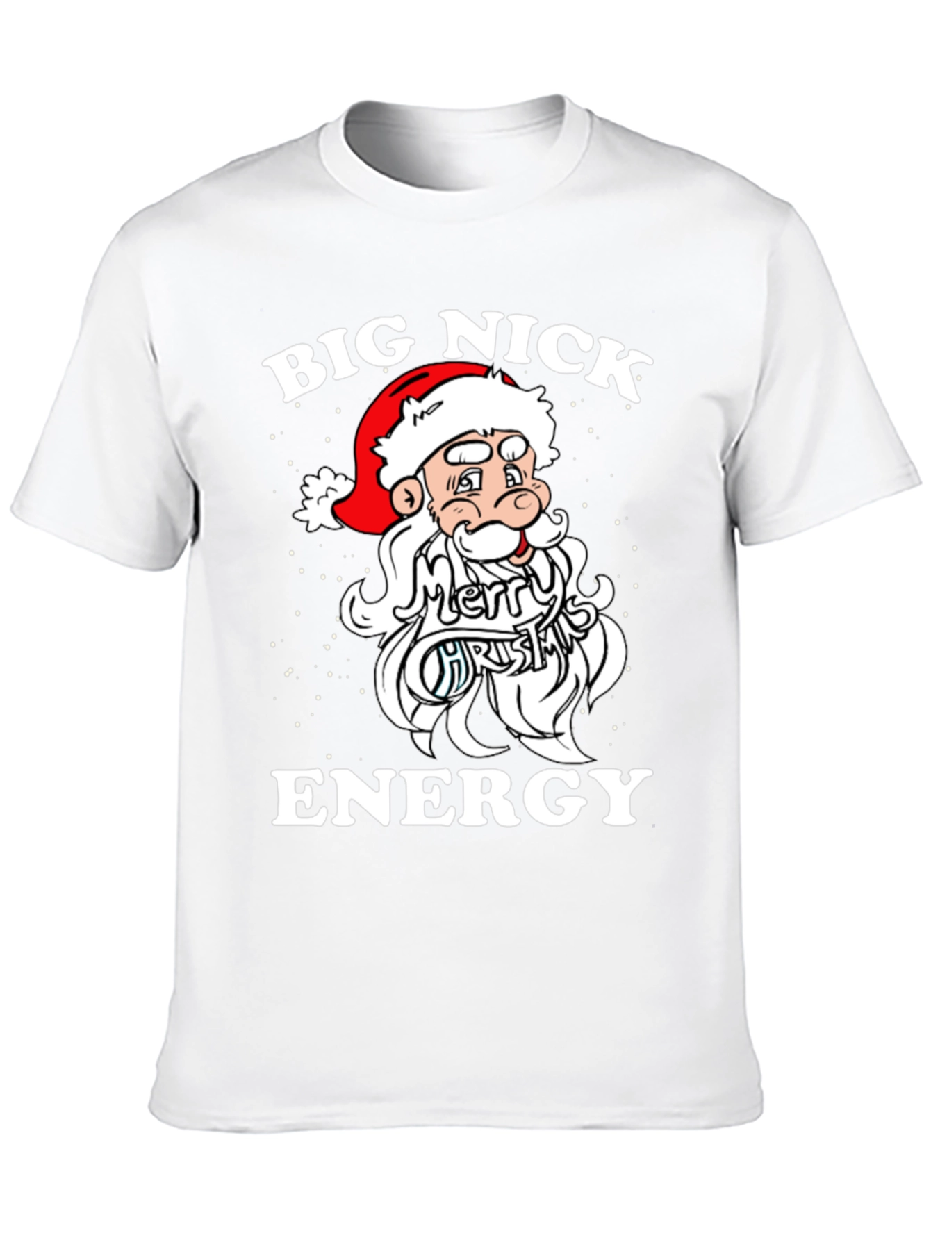 Big Nick Energy Santa T-Shirt