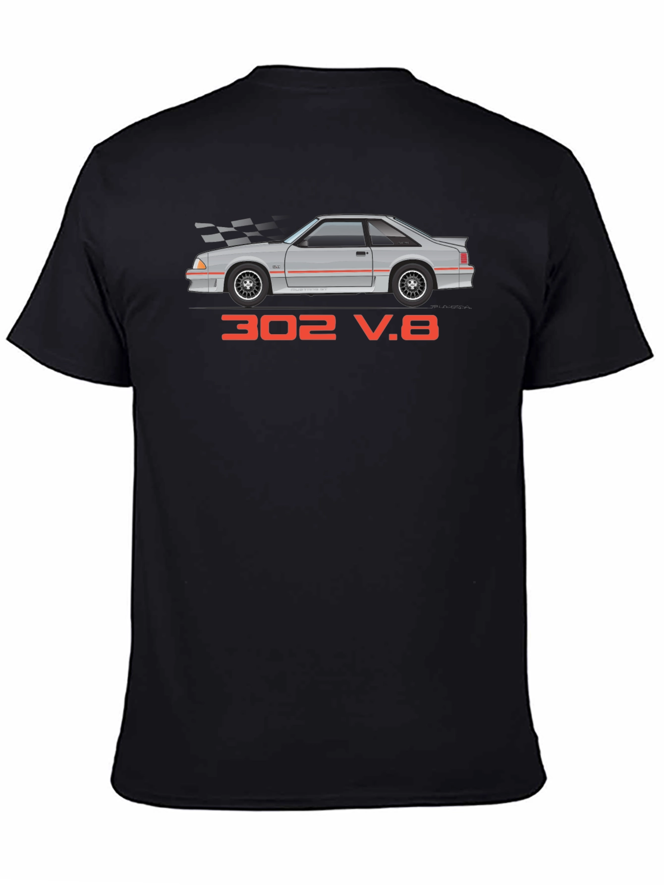 Fox Body Mustang 302 V8 Graphic T-Shirt