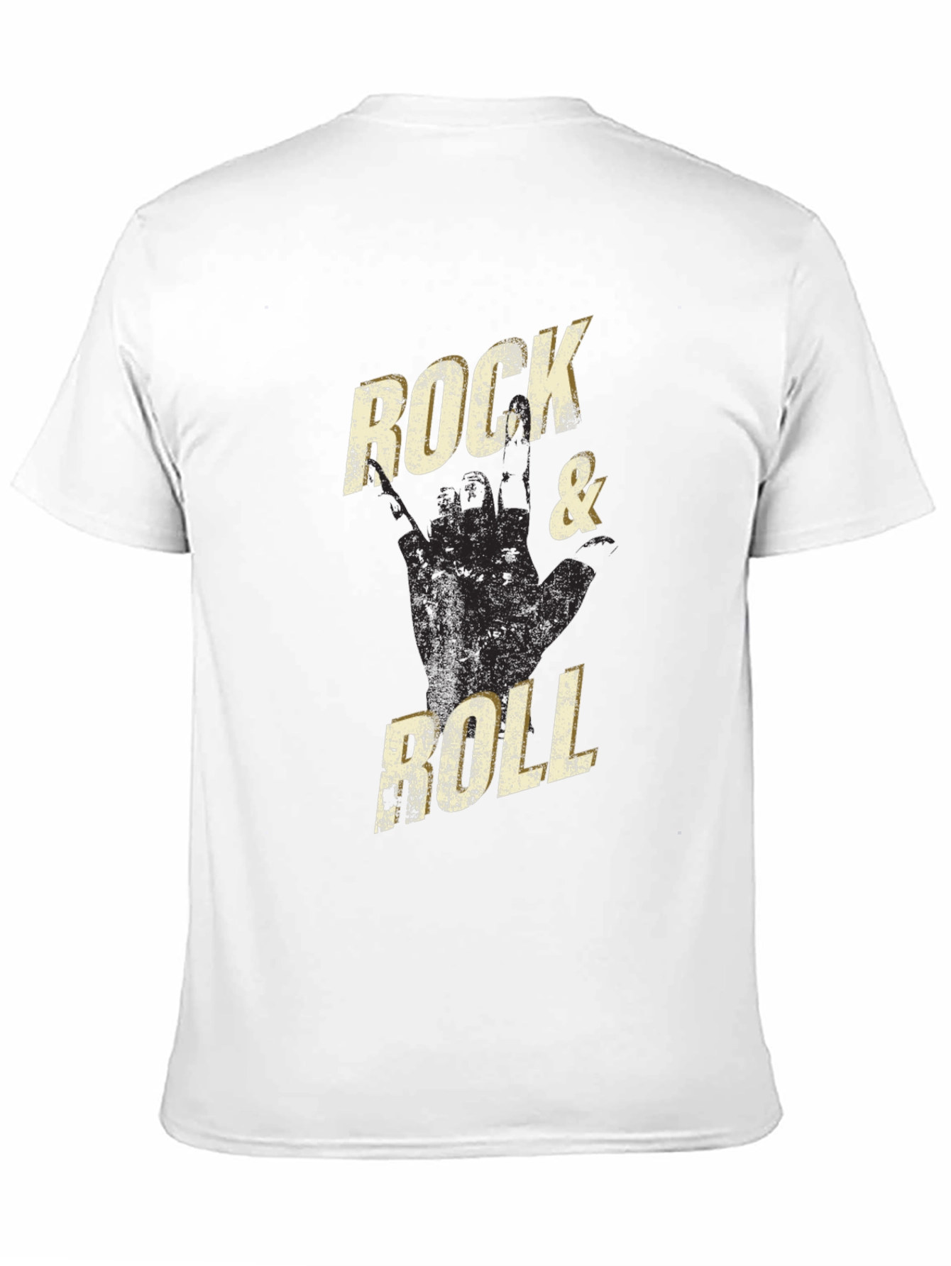 Rock & Roll Graphic Tee - Black