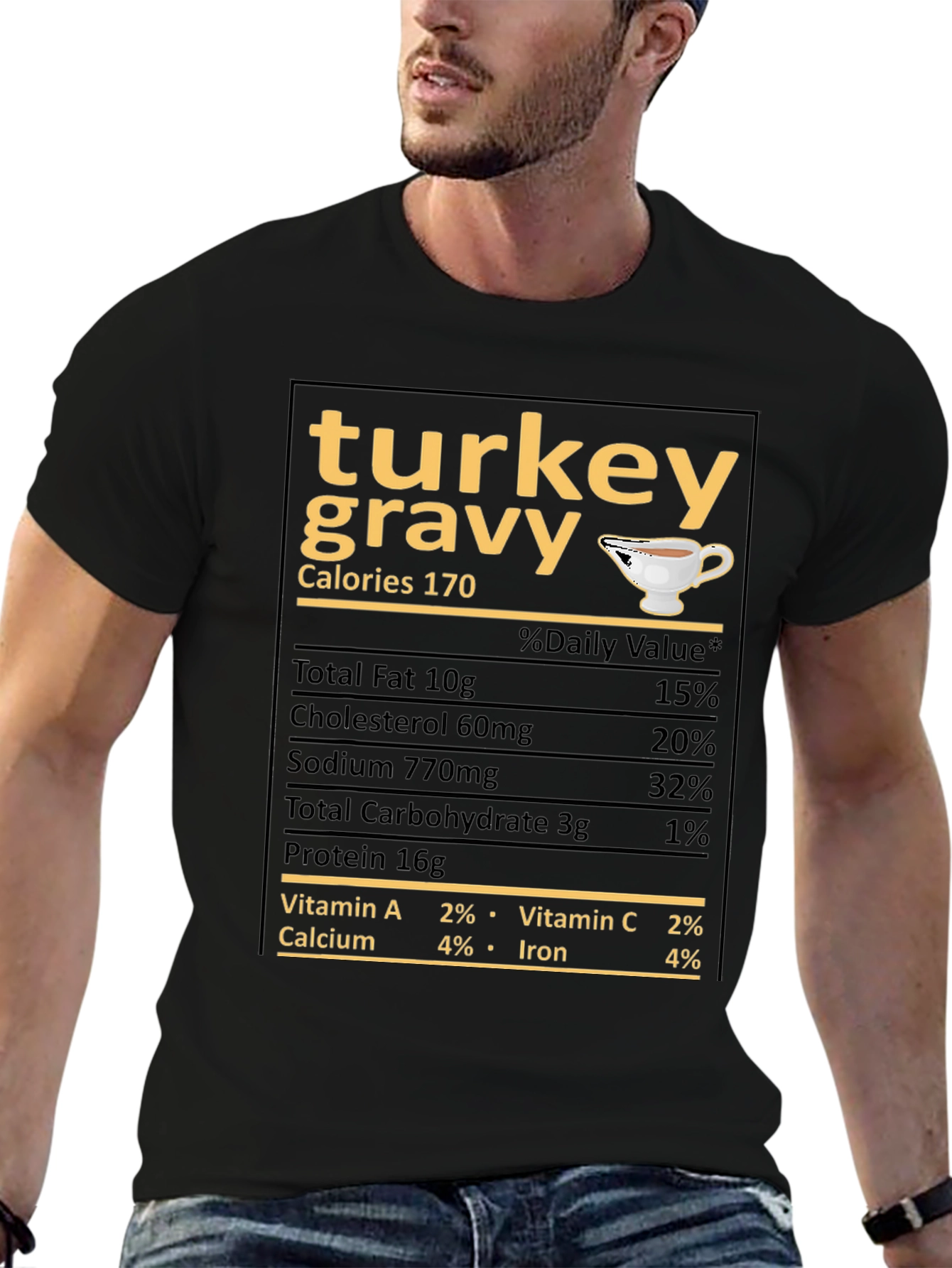 Turkey Gravy Nutrition Facts T-Shirt