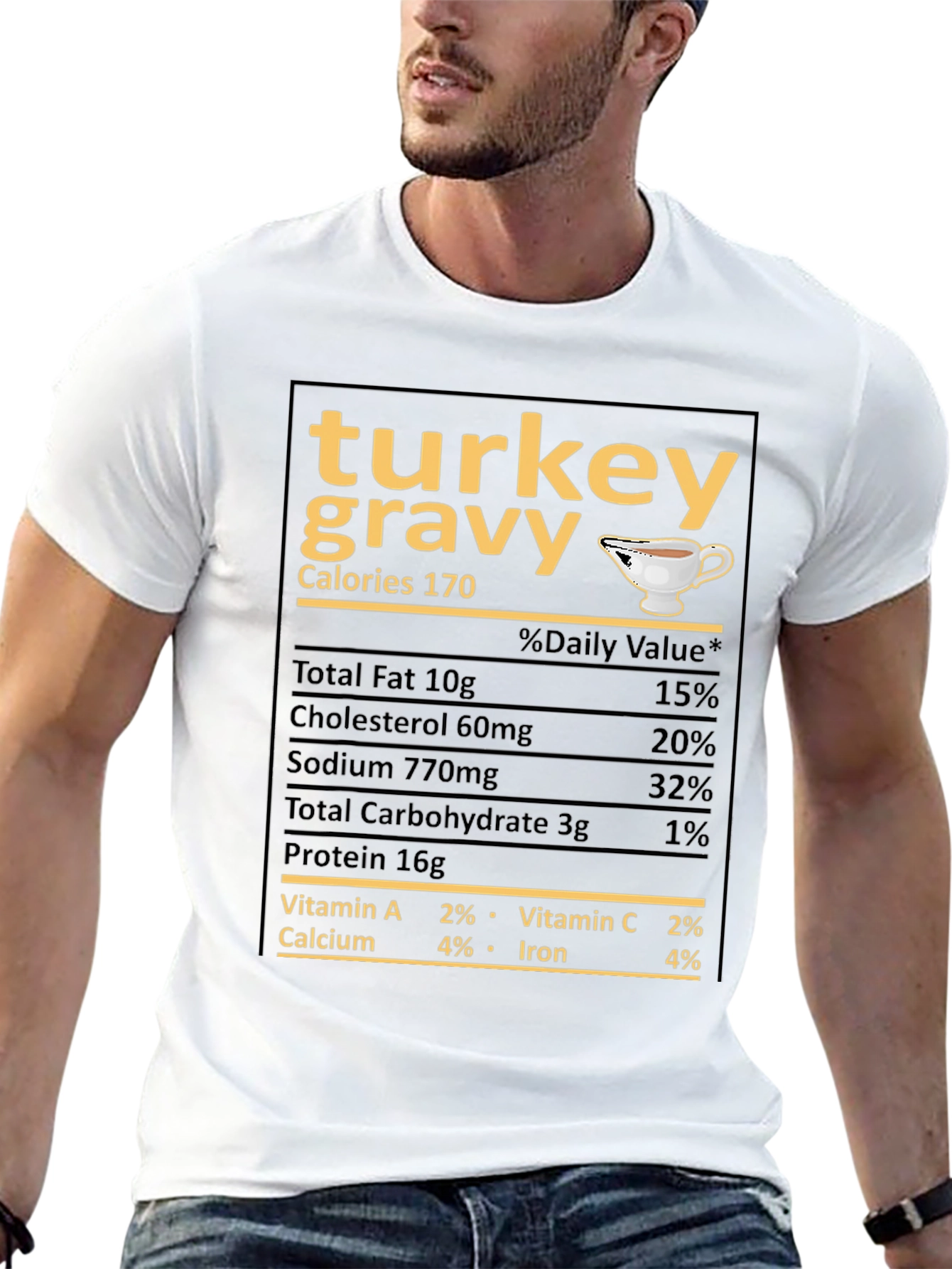 Turkey Gravy Nutrition Facts T-Shirt