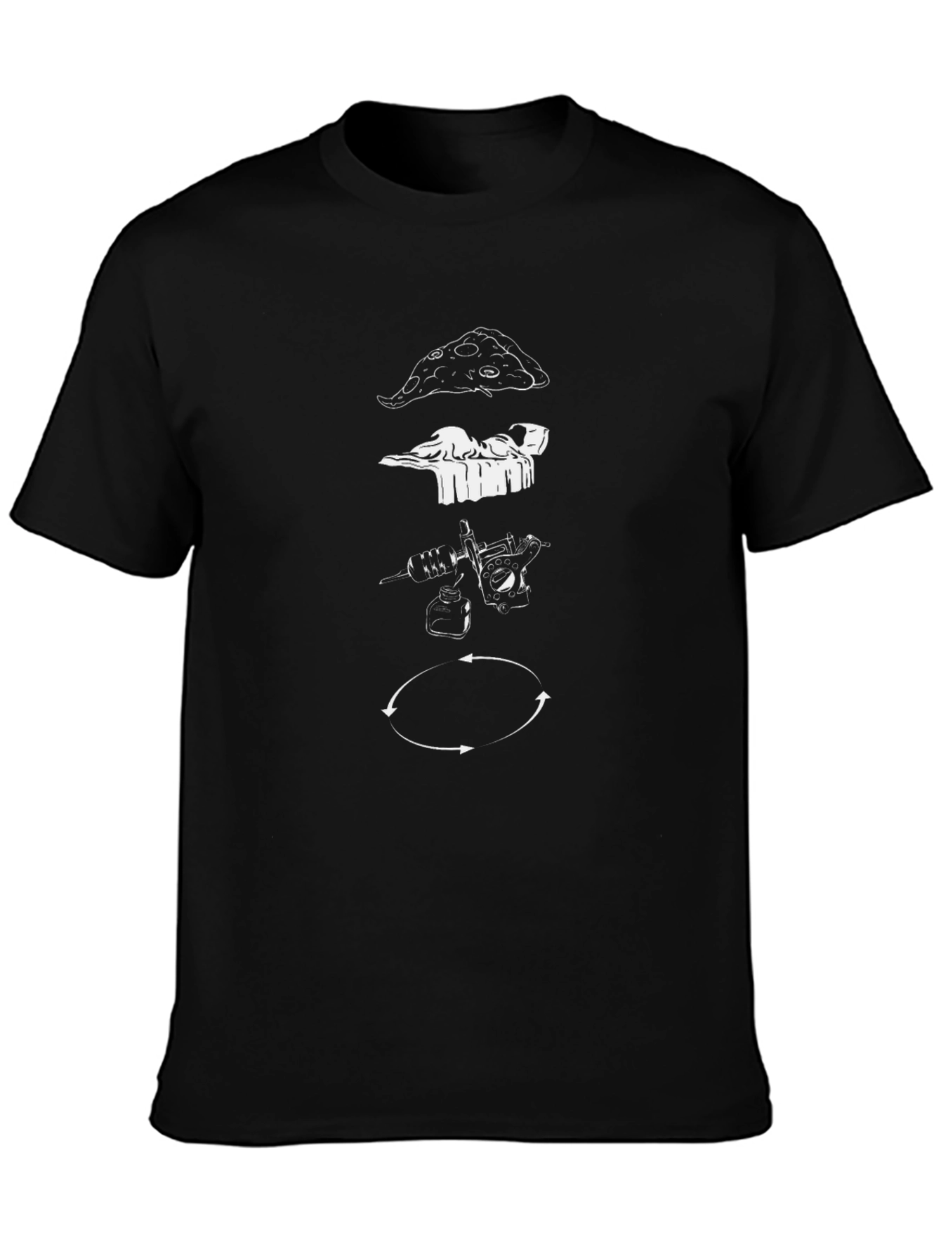 Pizza Sex Tattoo Repeat T-Shirt