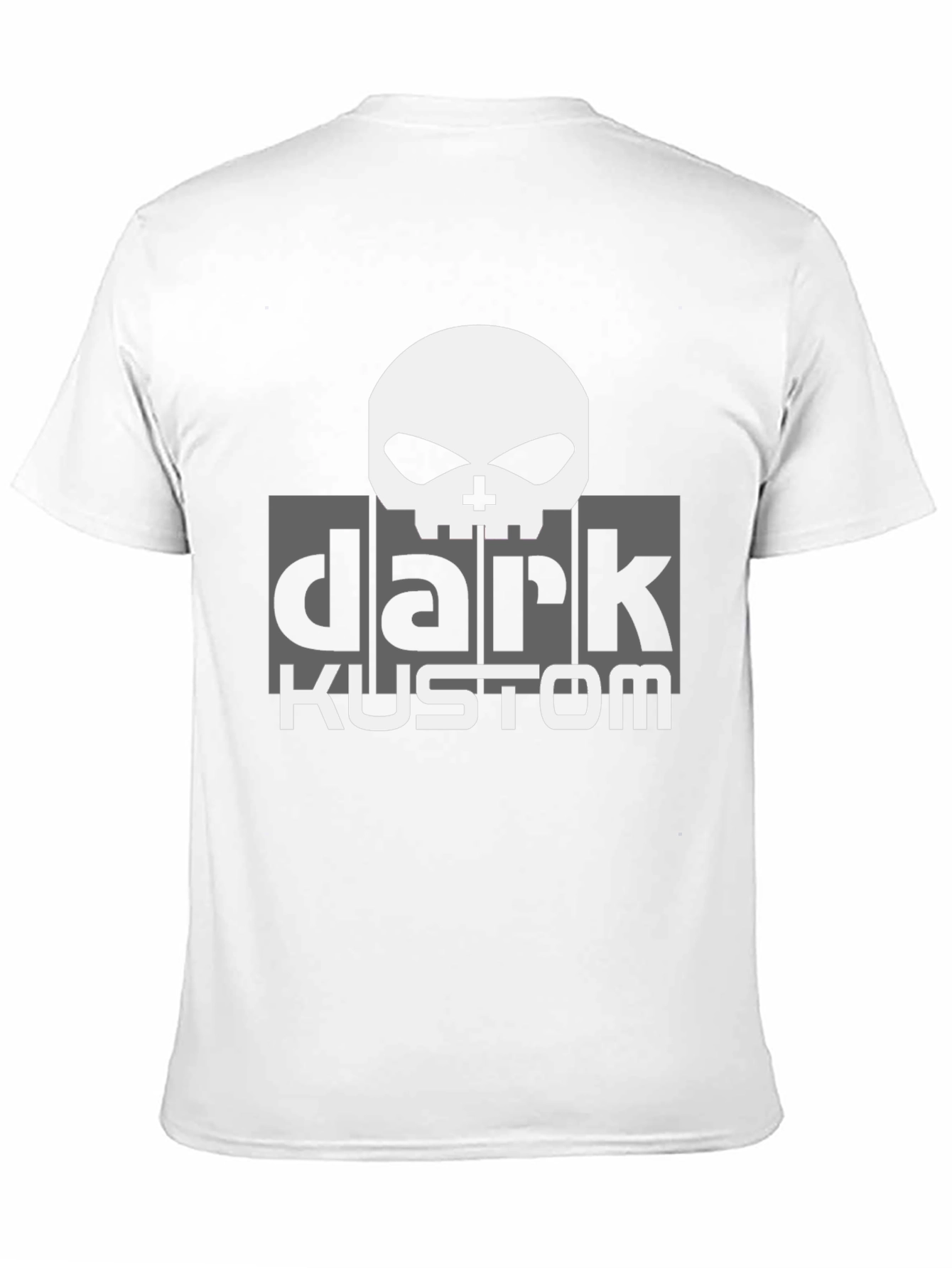 Dark Kustom Graphic T-Shirt - Skull Design