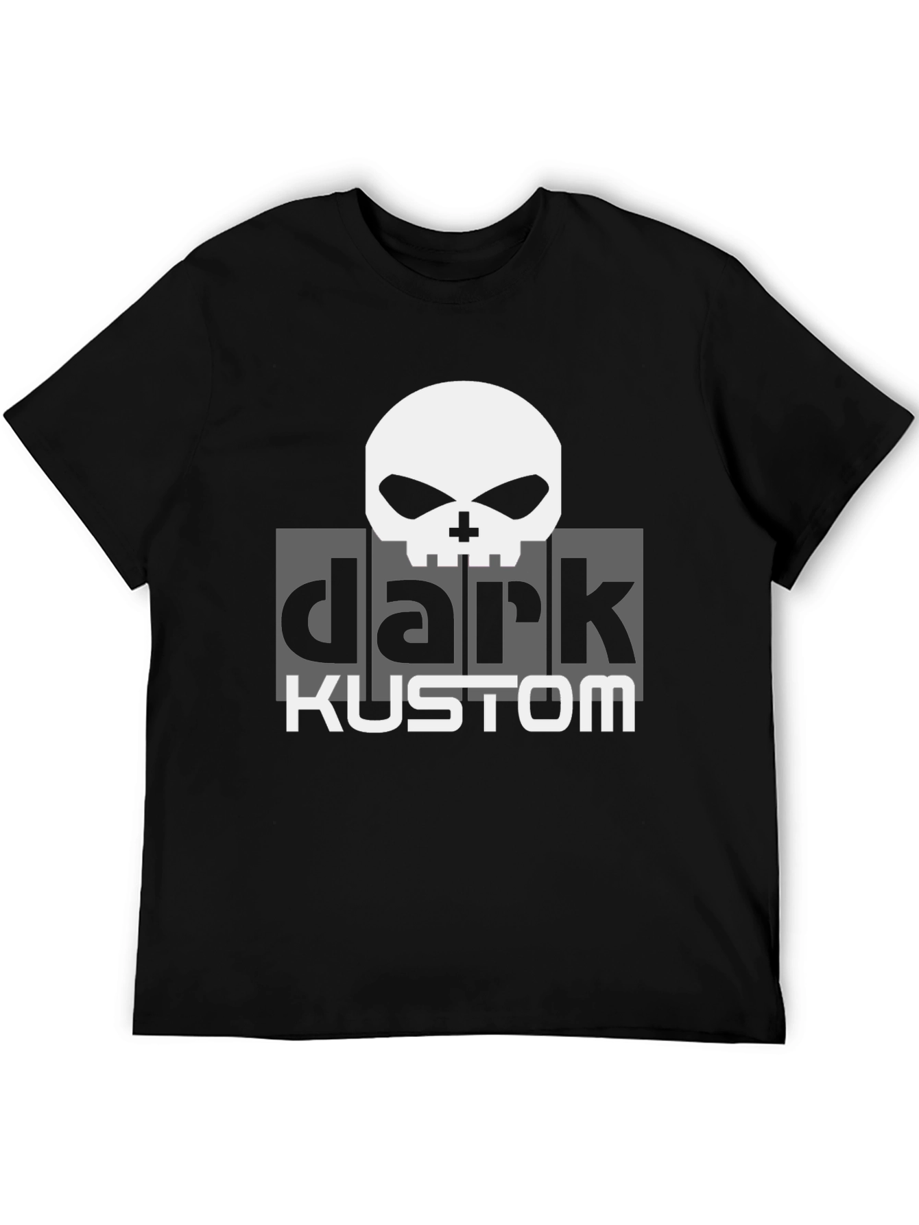 Dark Kustom Graphic T-Shirt - Skull Design