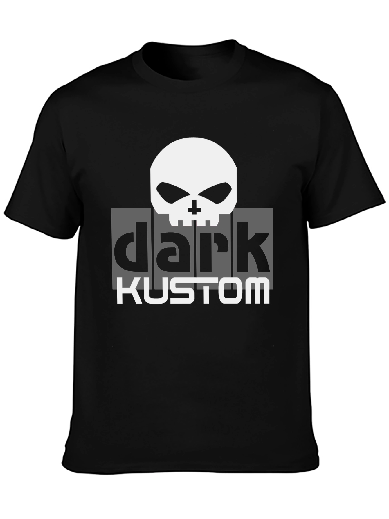 Dark Kustom Graphic T-Shirt - Skull Design