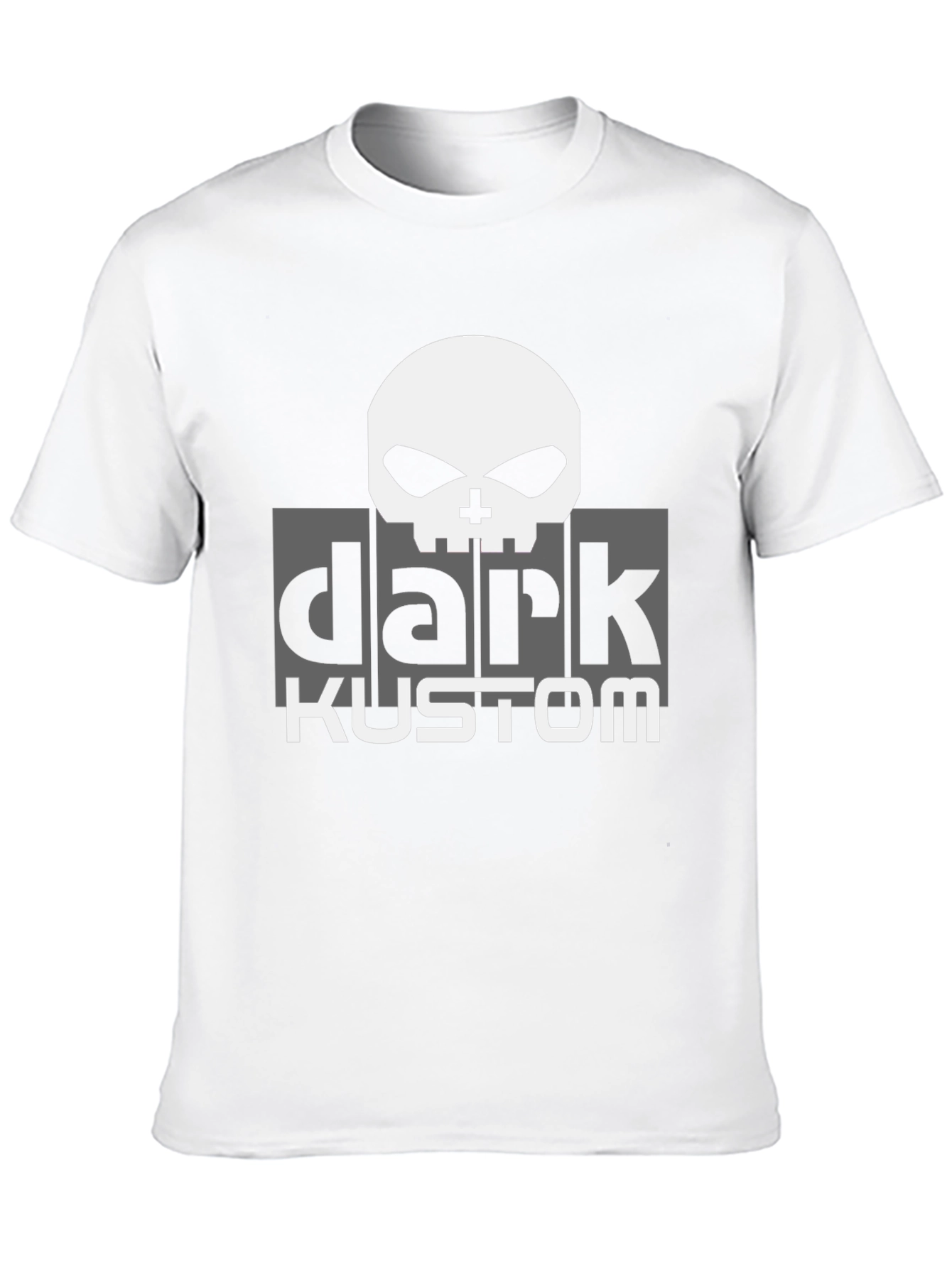 Dark Kustom Graphic T-Shirt - Skull Design