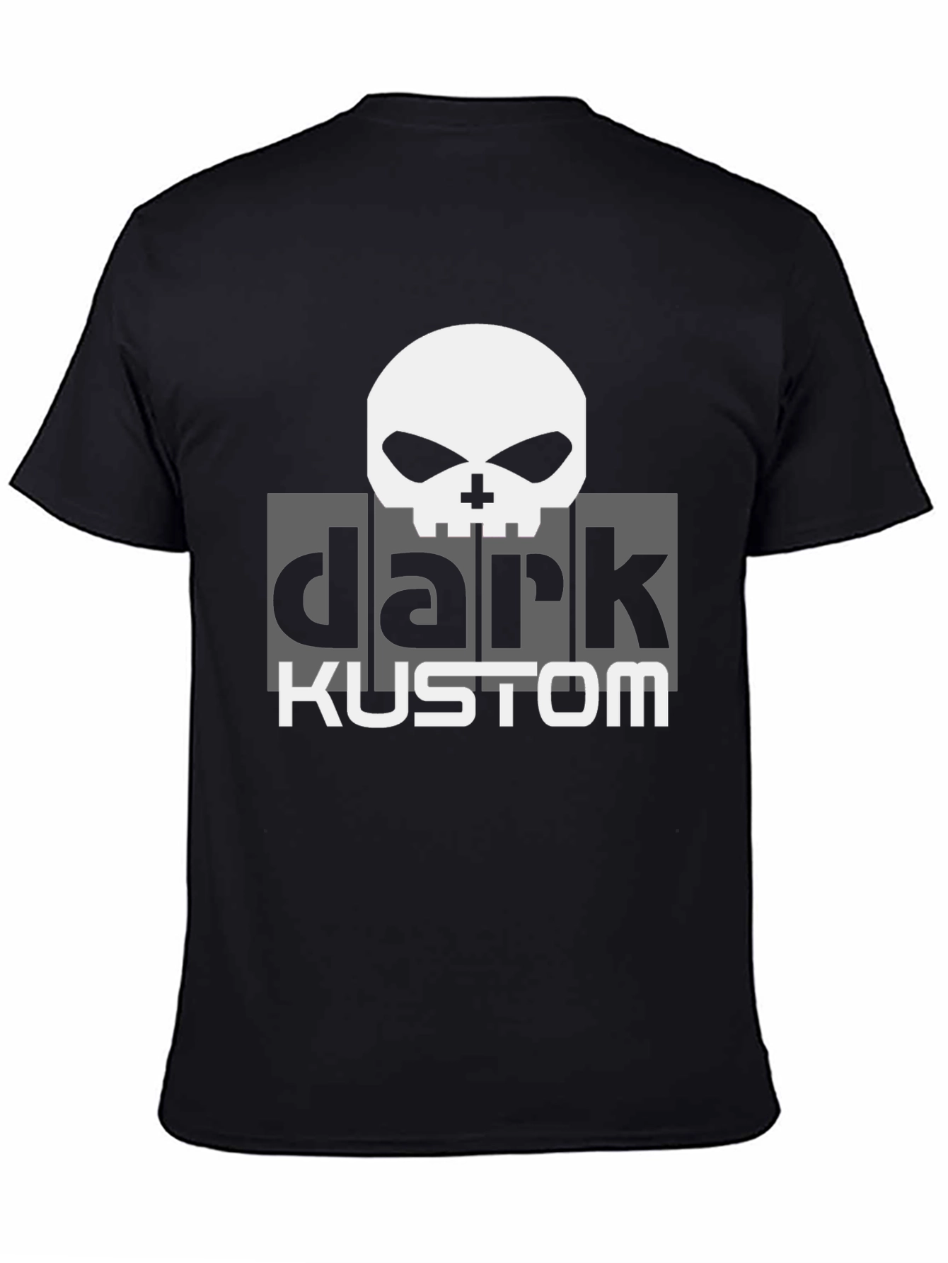 Dark Kustom Graphic T-Shirt - Skull Design