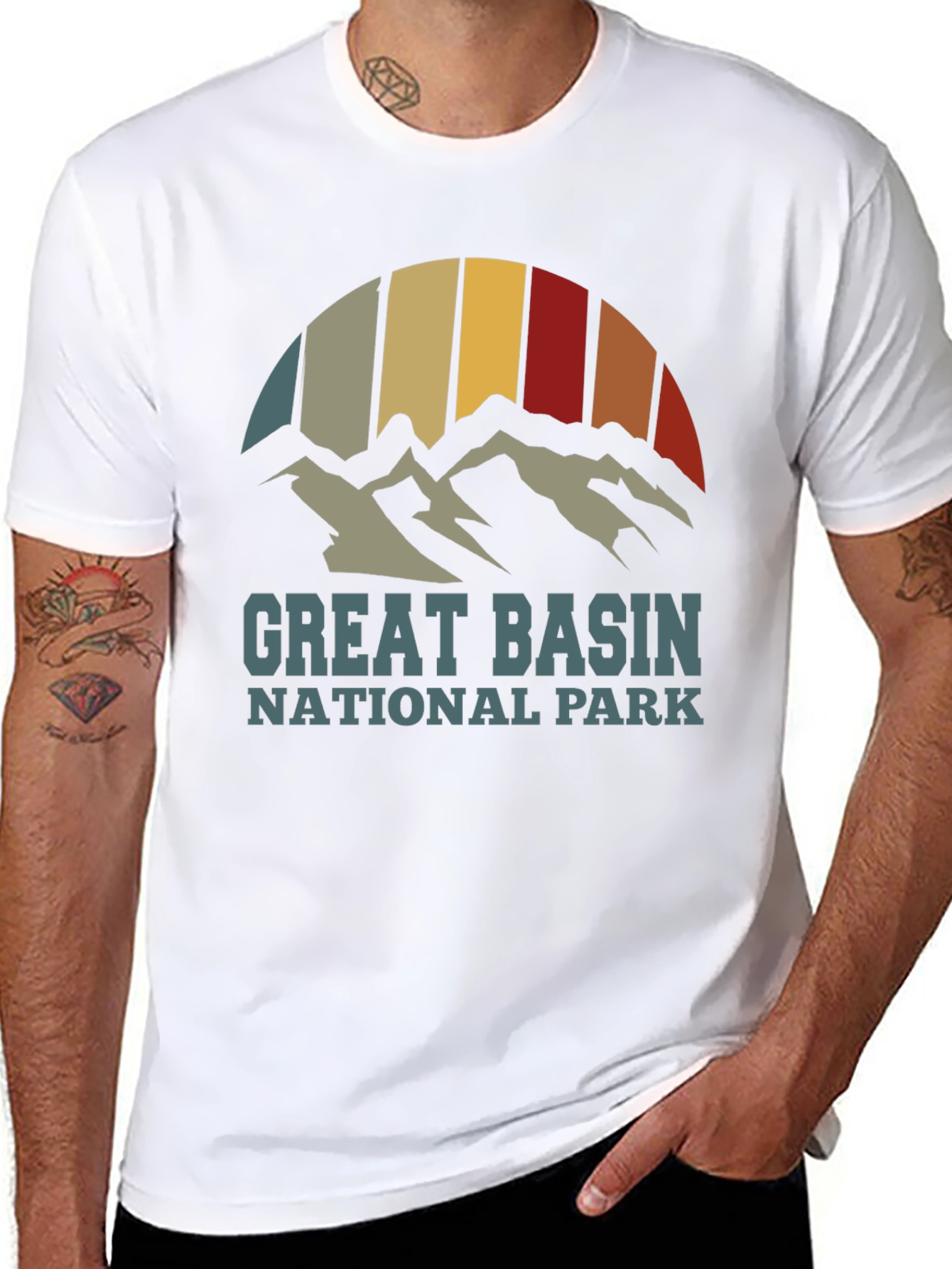 Great Basin National Park Retro T-Shirt