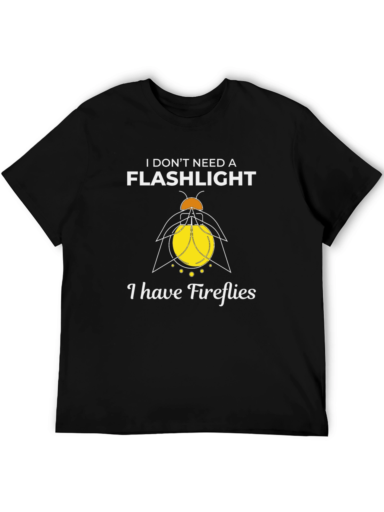 Firefly Graphic T-Shirt - No Flashlight Needed