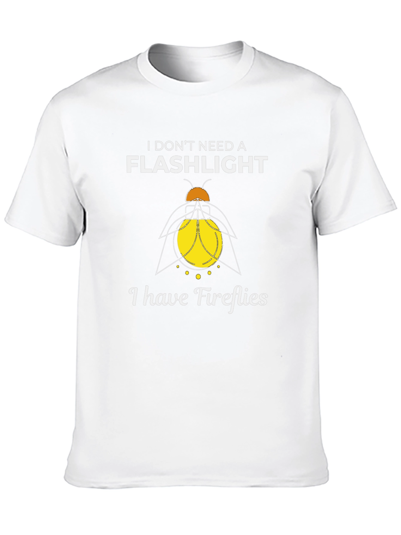 Firefly Graphic T-Shirt - No Flashlight Needed