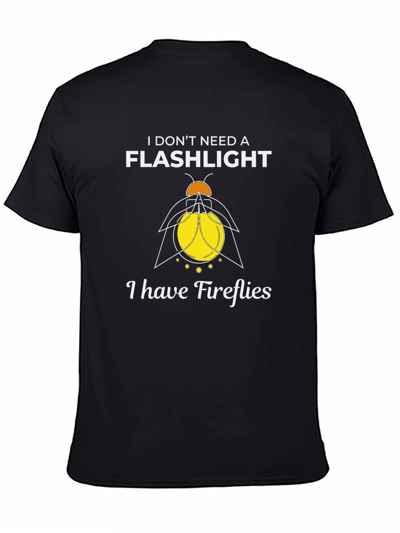 Firefly Graphic T-Shirt - No Flashlight Needed