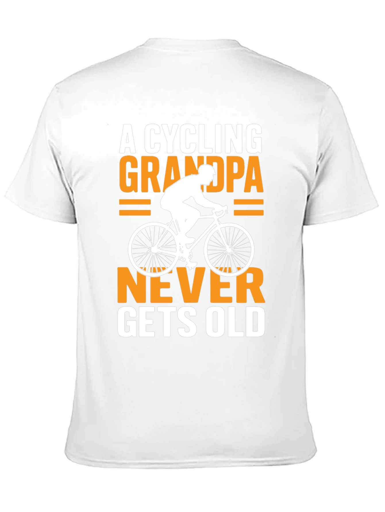 Cycling Grandpa T-Shirt - Never Gets Old!