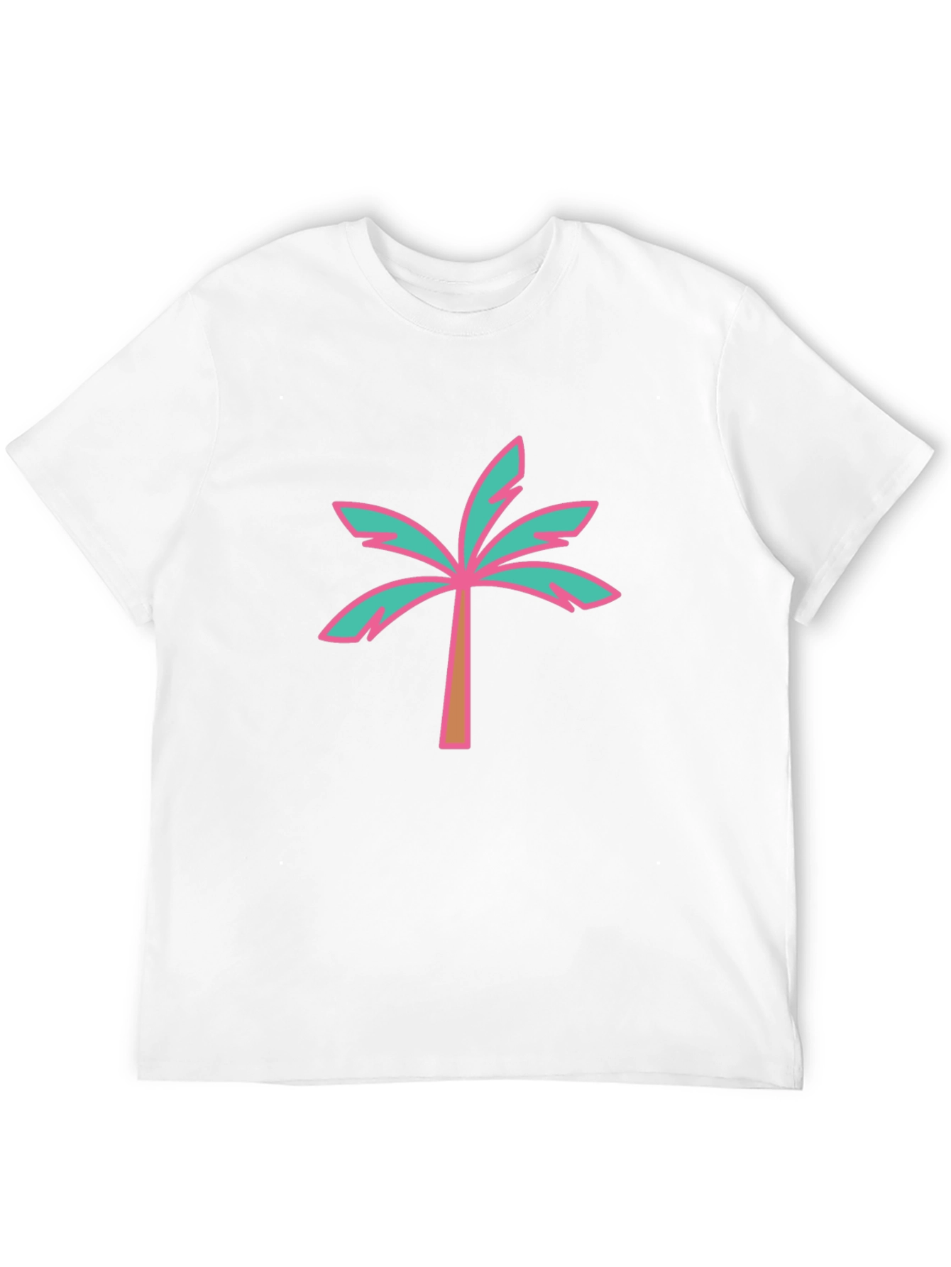 Black Palm Tree Graphic T-Shirt