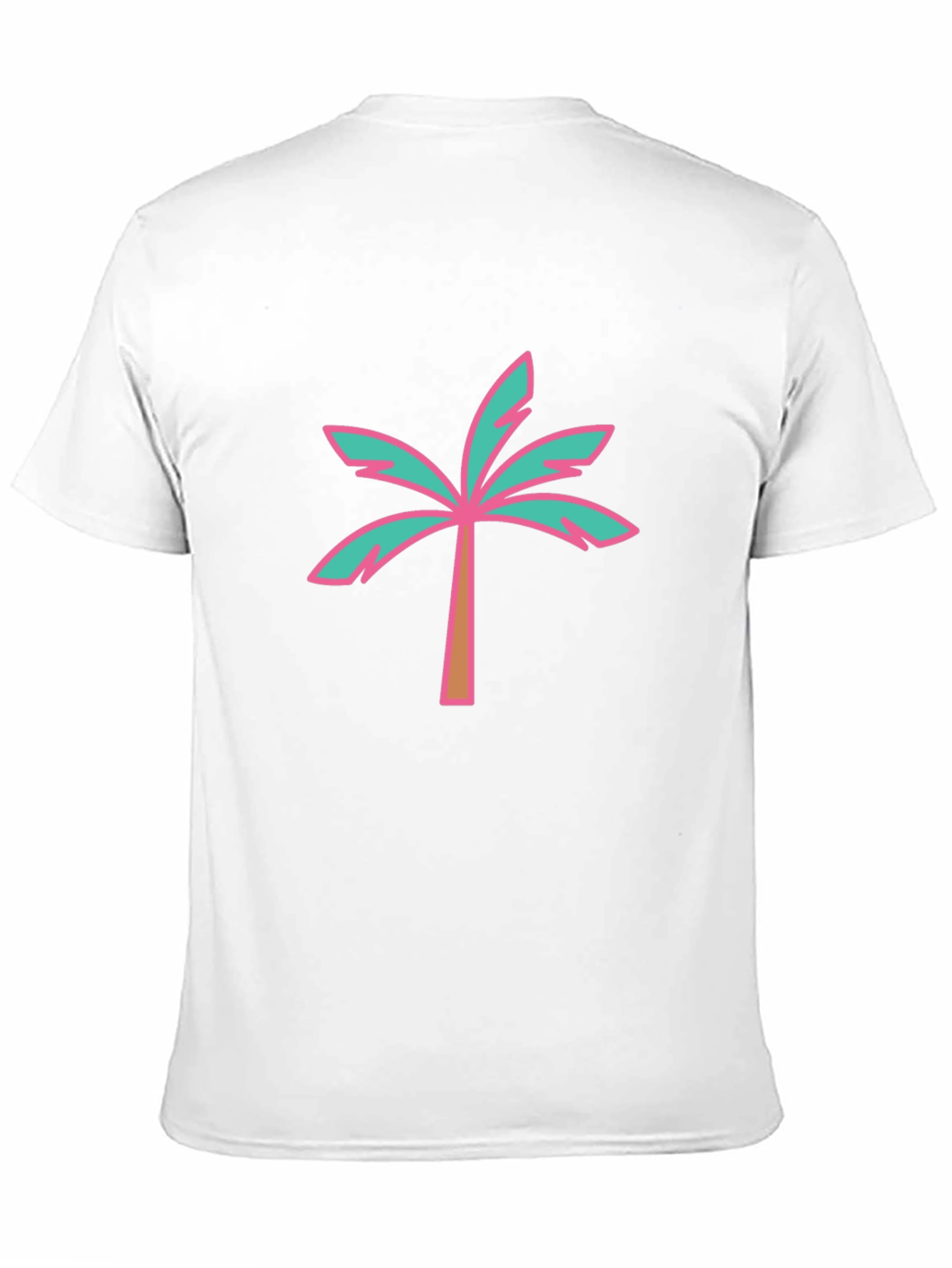 Black Palm Tree Graphic T-Shirt