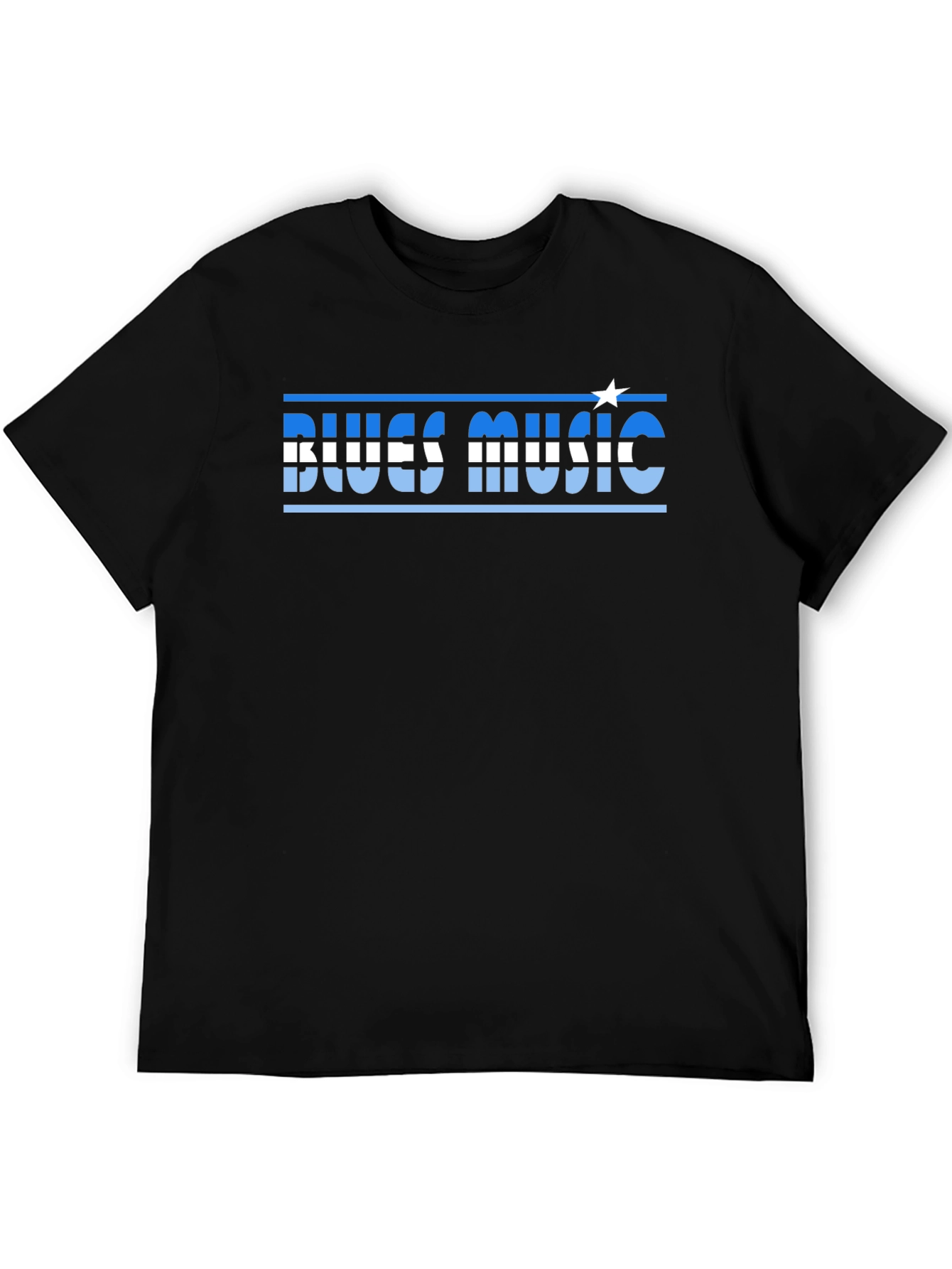 Blues Music Graphic T-Shirt - Cool Band Tee