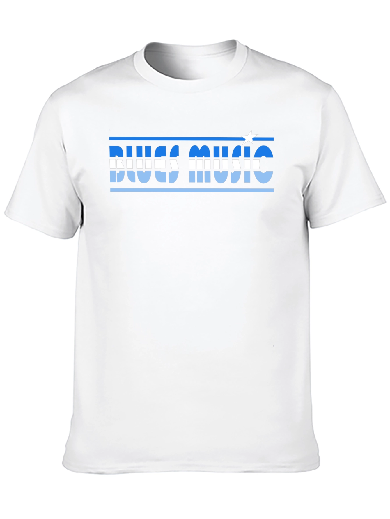 Blues Music Graphic T-Shirt - Cool Band Tee
