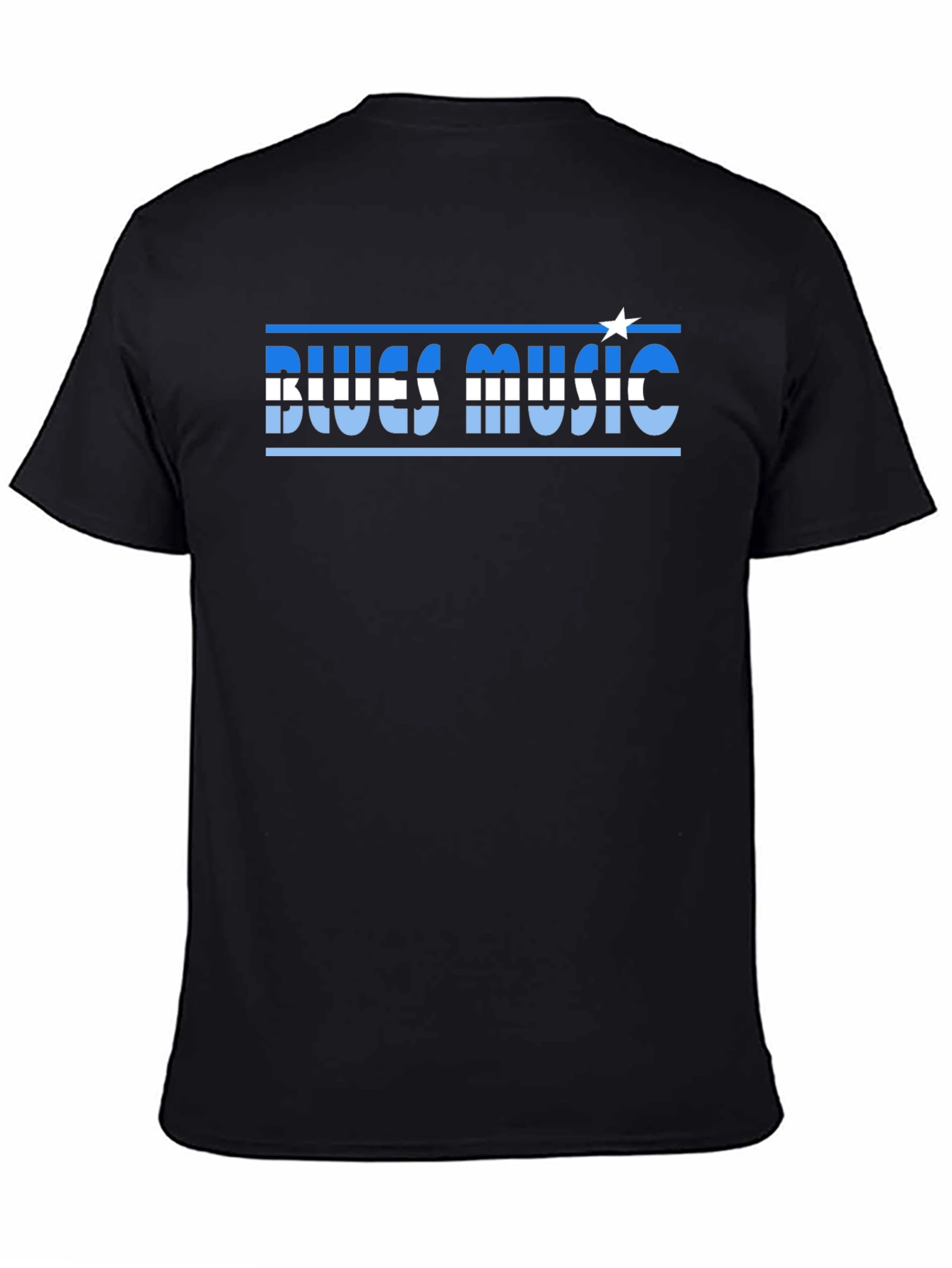 Blues Music Graphic T-Shirt - Cool Band Tee