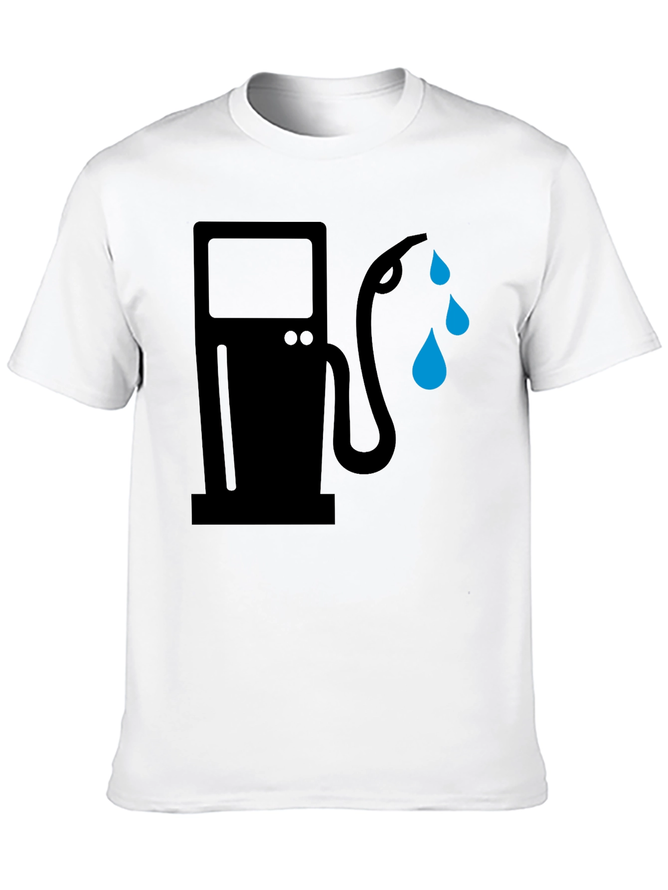 Gas Pump Tee - Black Graphic T-Shirt