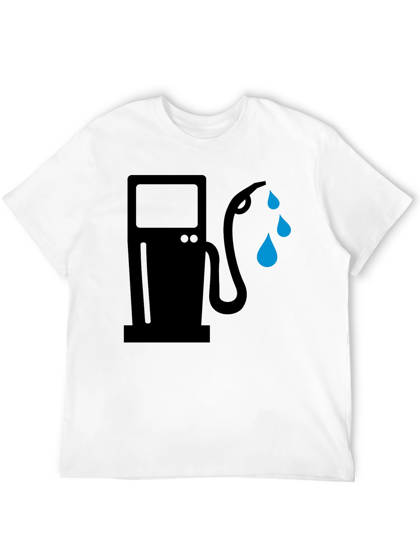 Gas Pump Tee - Black Graphic T-Shirt