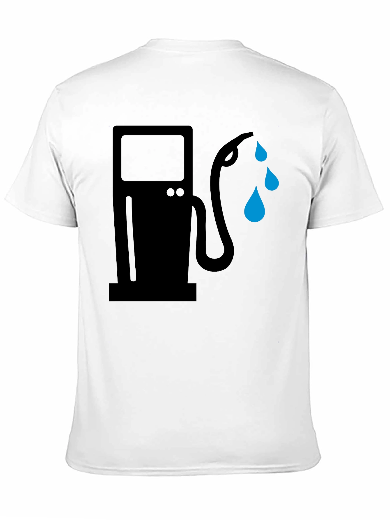 Gas Pump Tee - Black Graphic T-Shirt