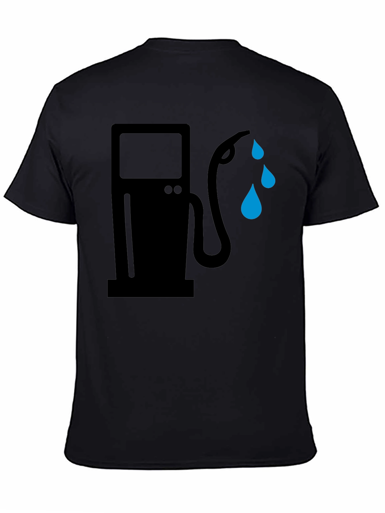 Gas Pump Tee - Black Graphic T-Shirt
