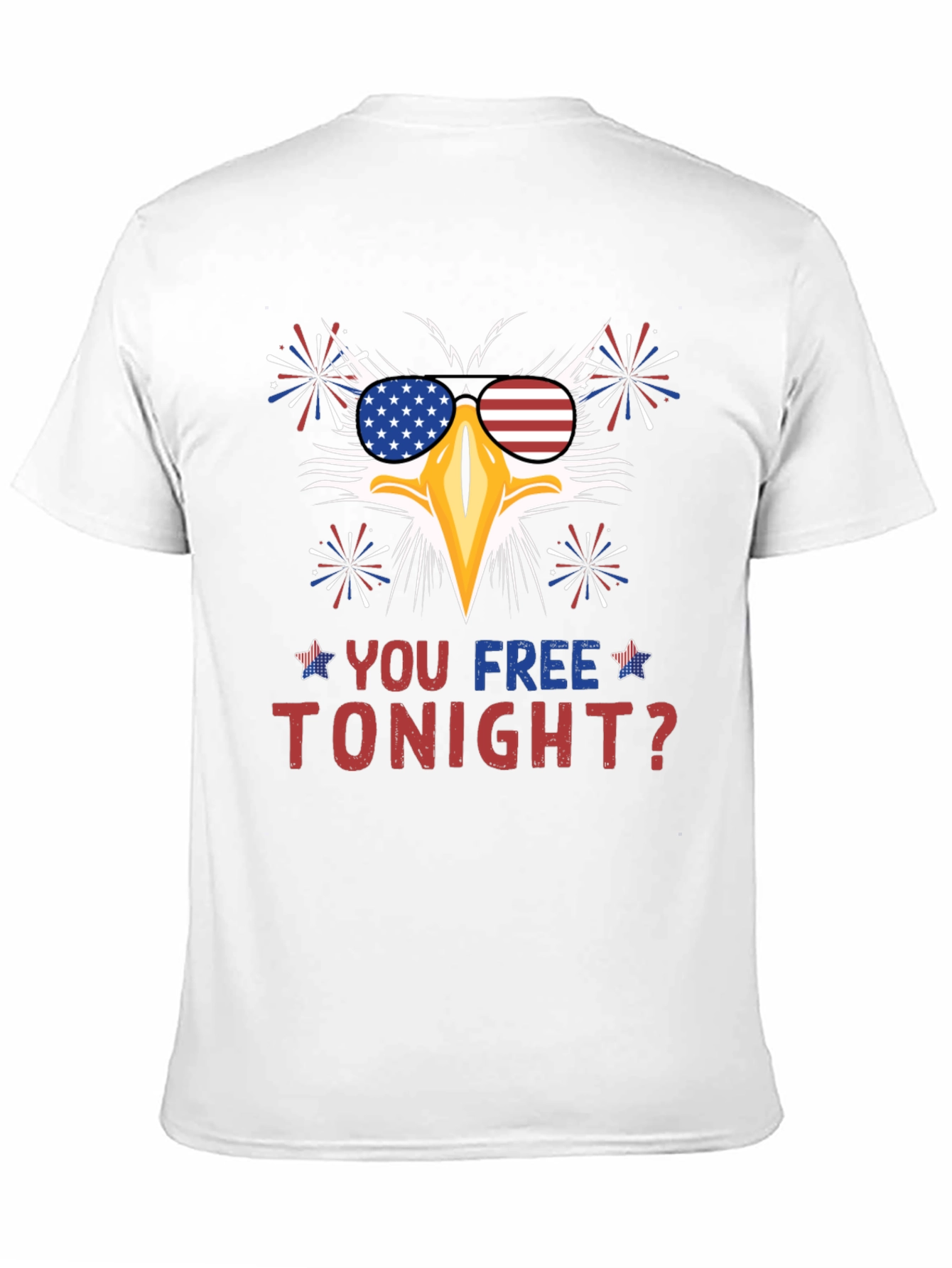 Patriotic Eagle T-Shirt - Are You Free Tonight?