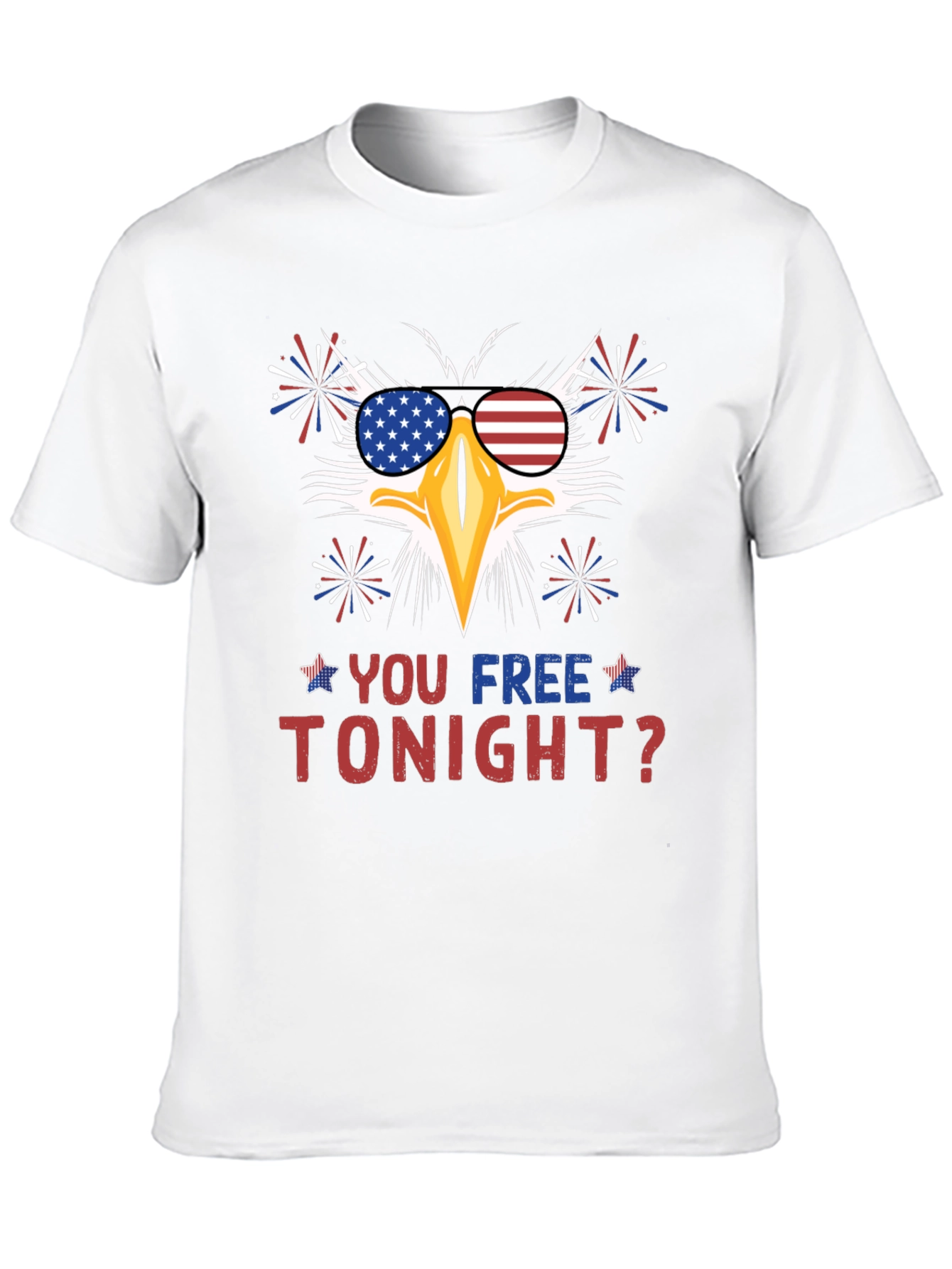 Patriotic Eagle T-Shirt - Are You Free Tonight?