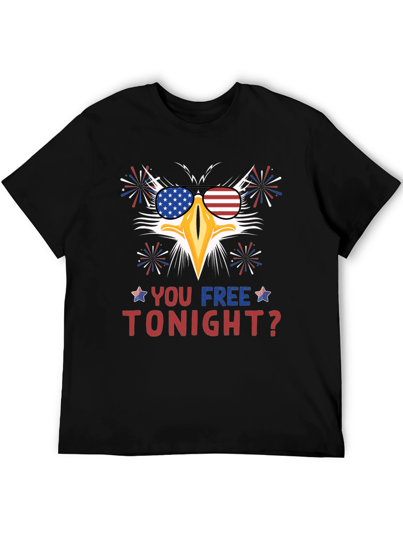 Patriotic Eagle T-Shirt - Are You Free Tonight?