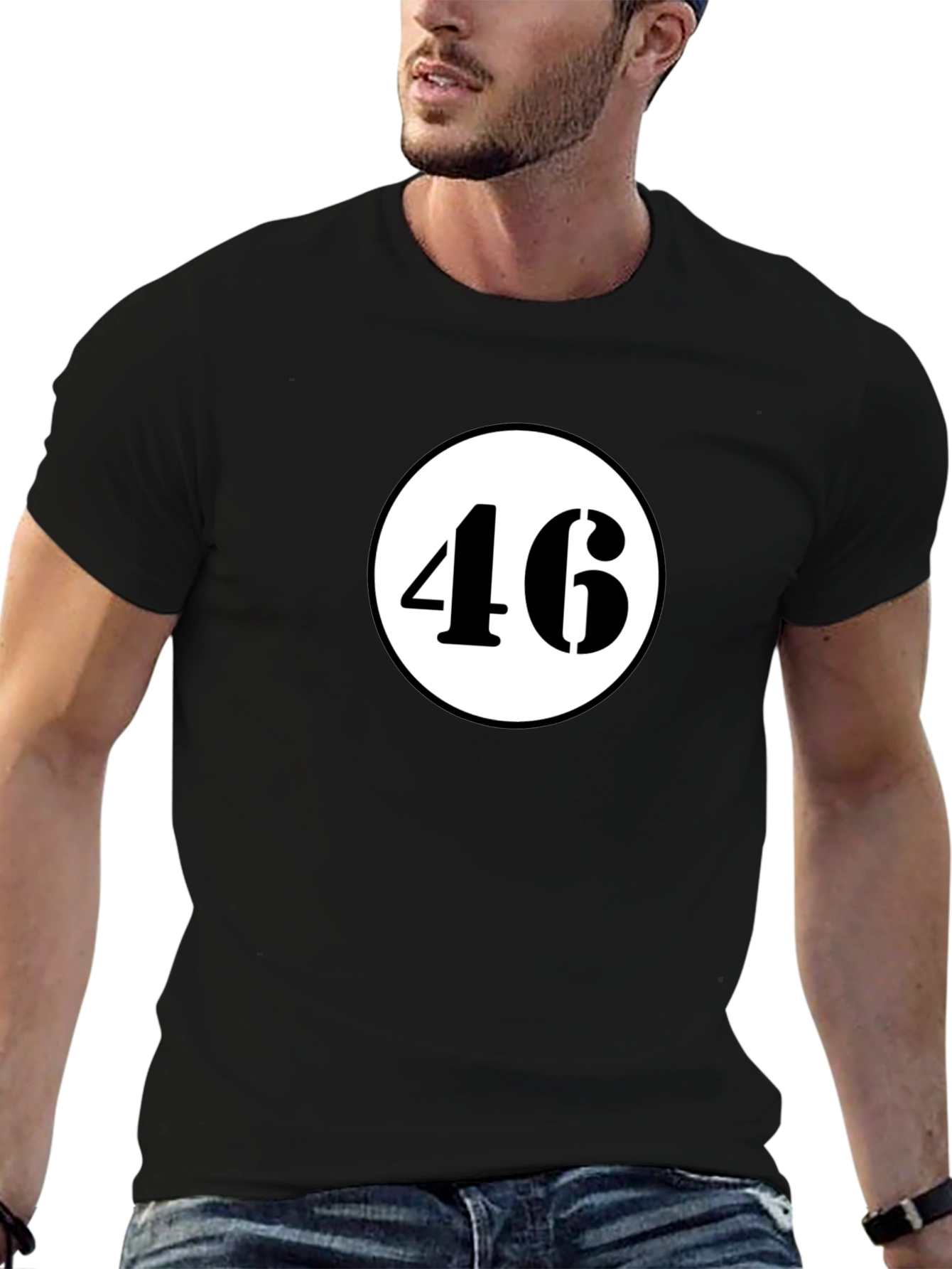 Number 46 Graphic Tee - Valentino Rossi Tribute