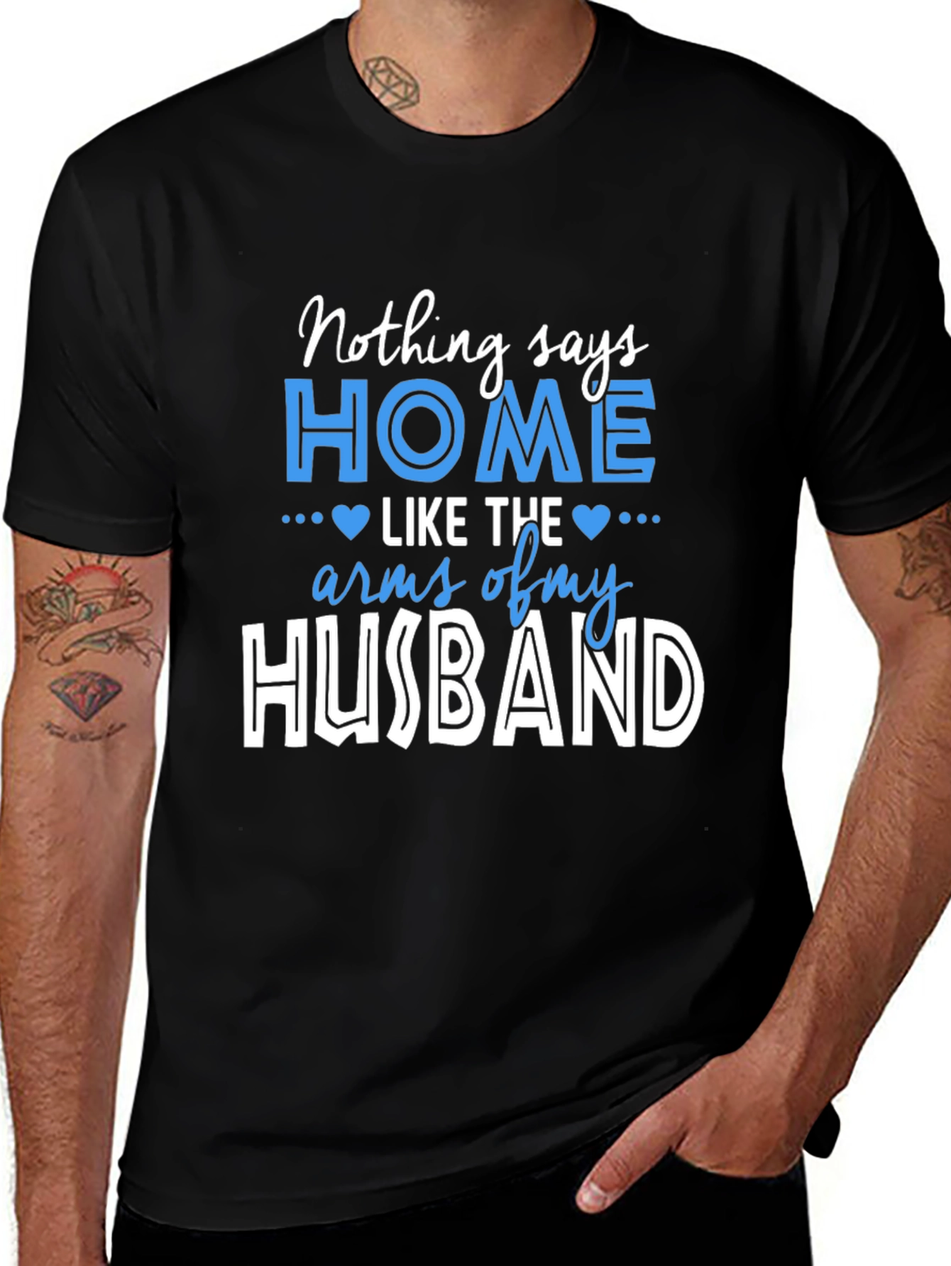 Husbands Arms Home T-Shirt