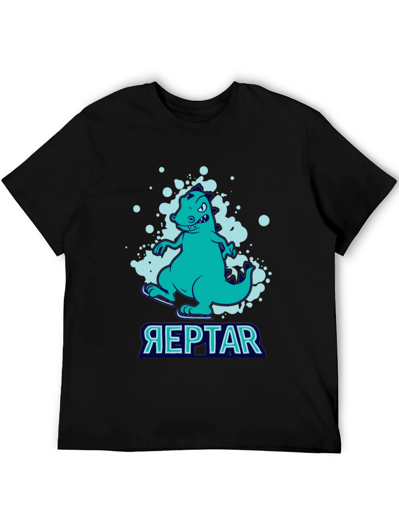 Reptar T-Shirt - Black Cotton Tee