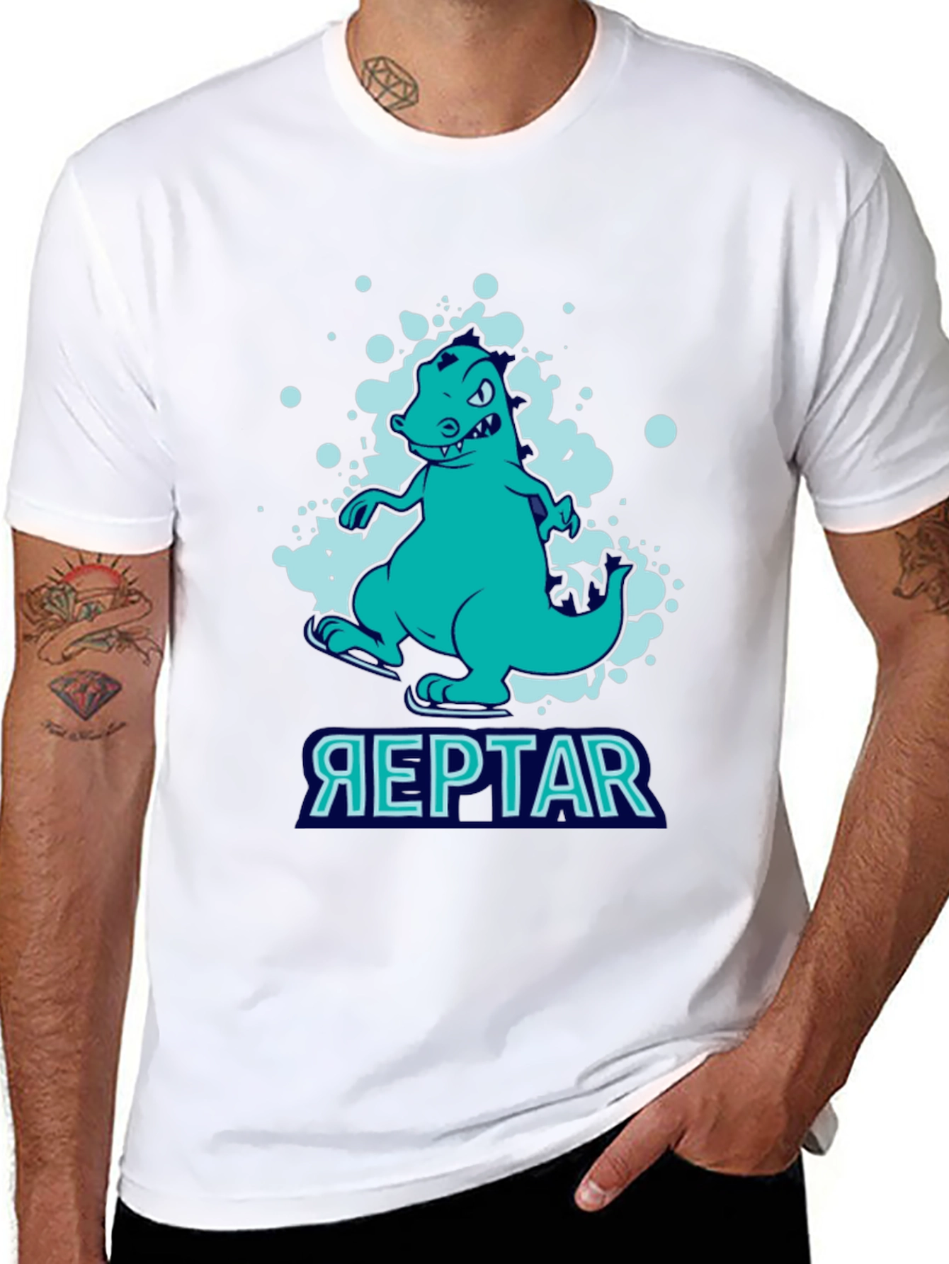 Reptar T-Shirt - Black Cotton Tee