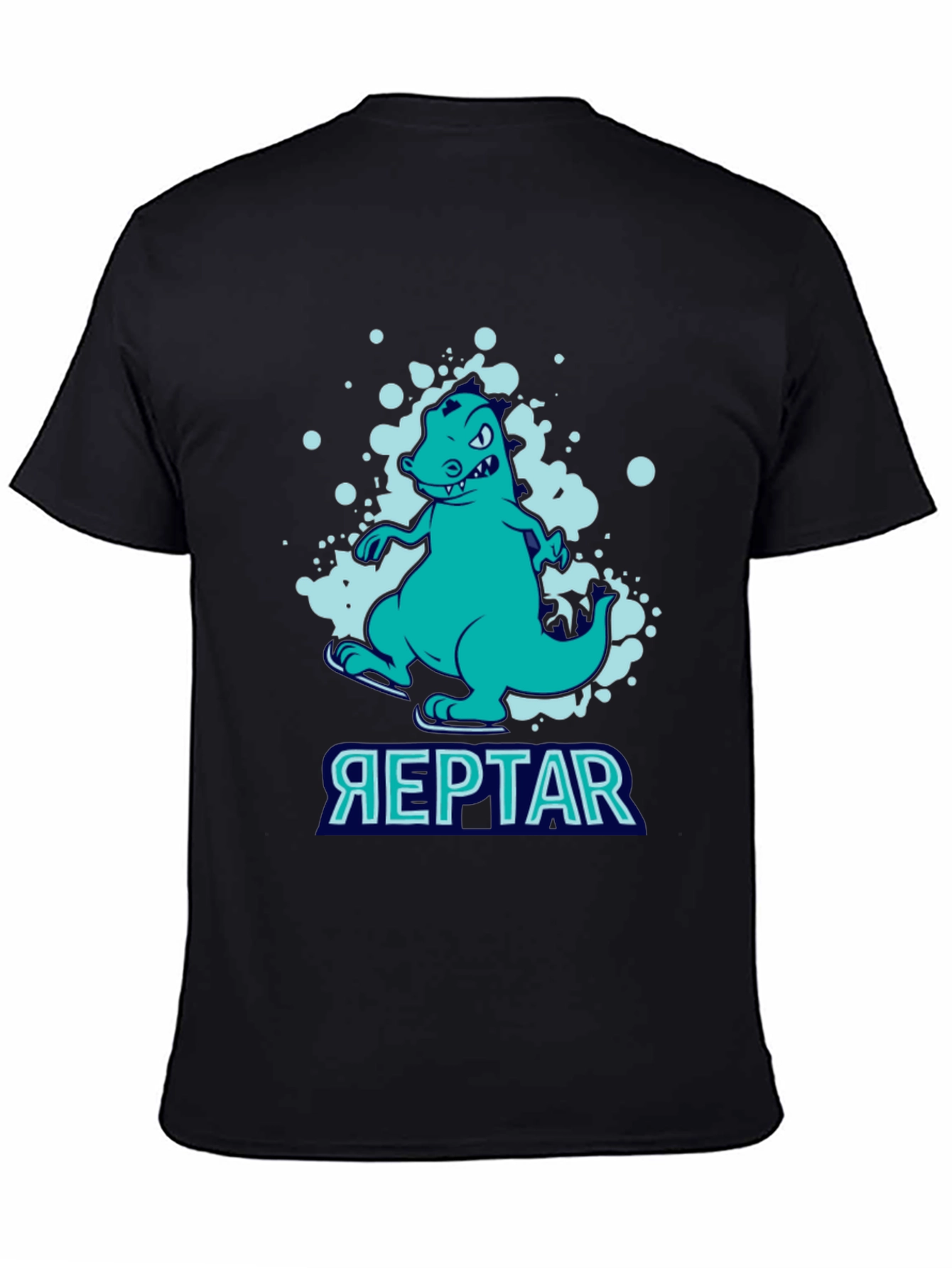 Reptar T-Shirt - Black Cotton Tee