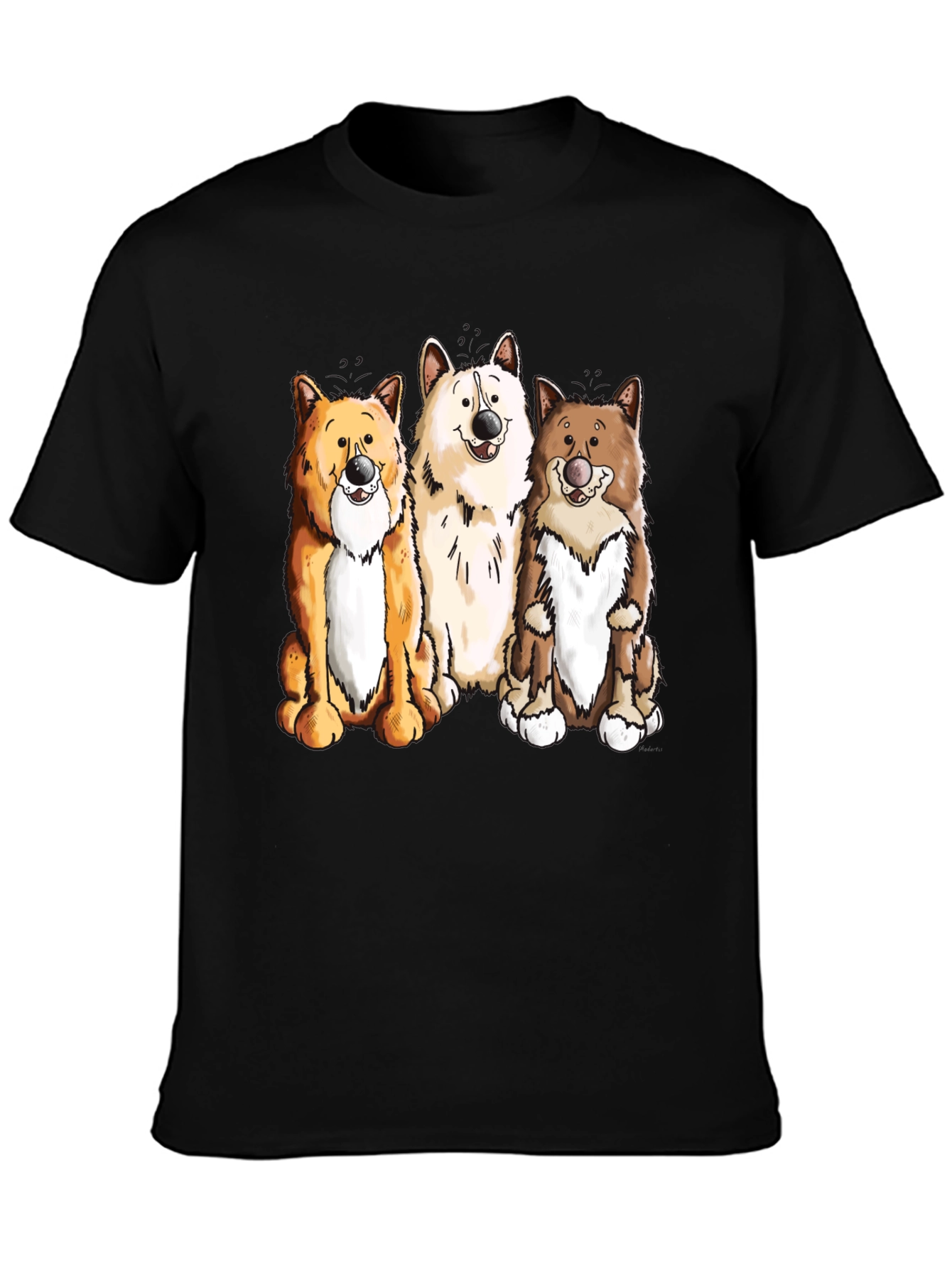Cartoon Dog T-Shirt